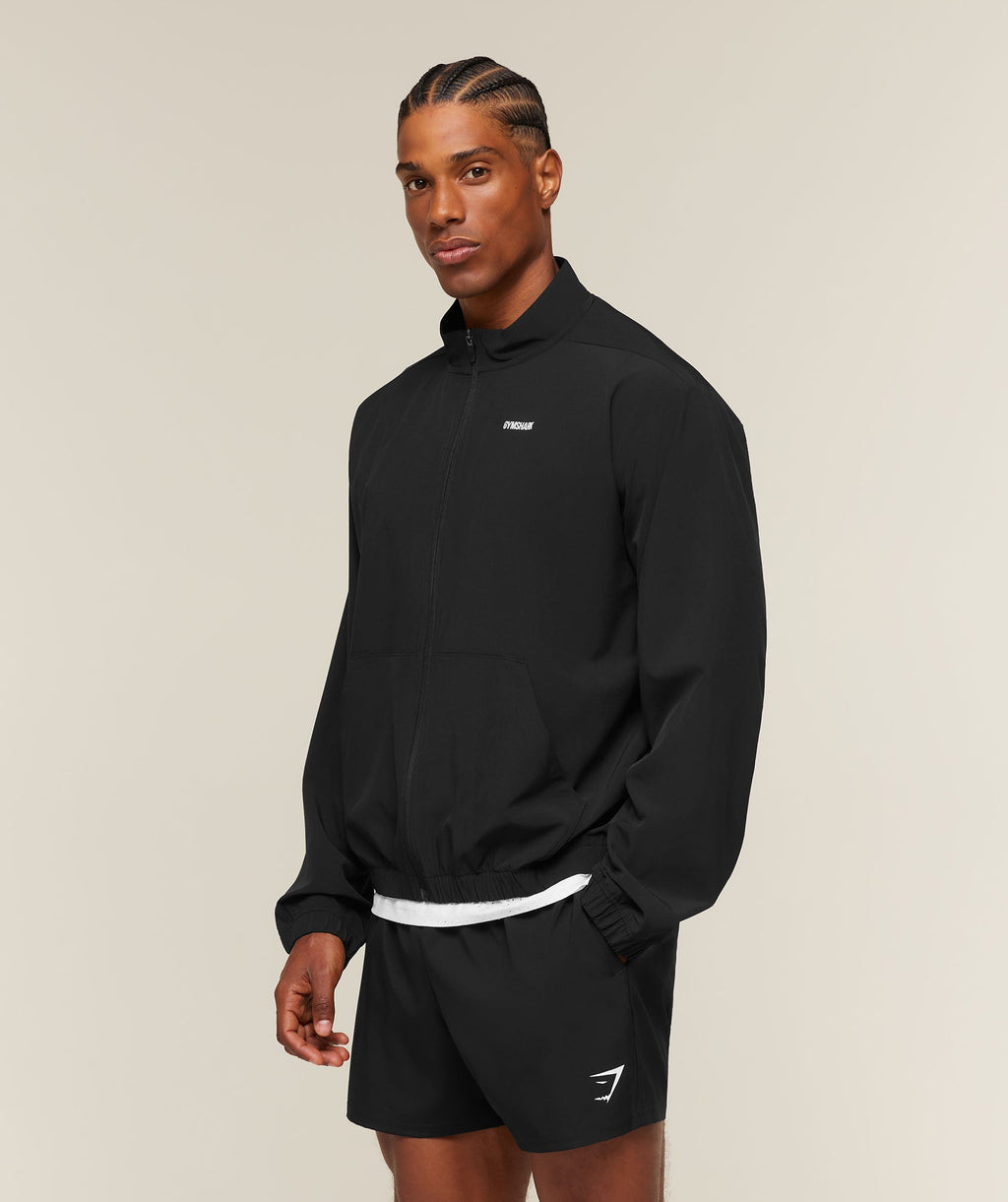 Train Track Jacket - Black