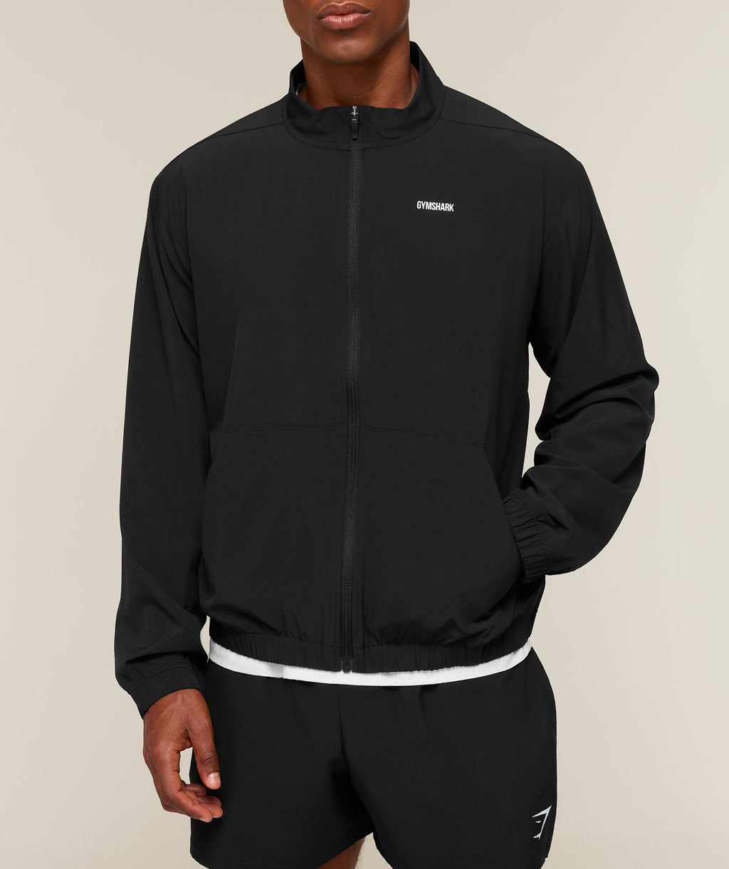 Train Track Jacket - Black
