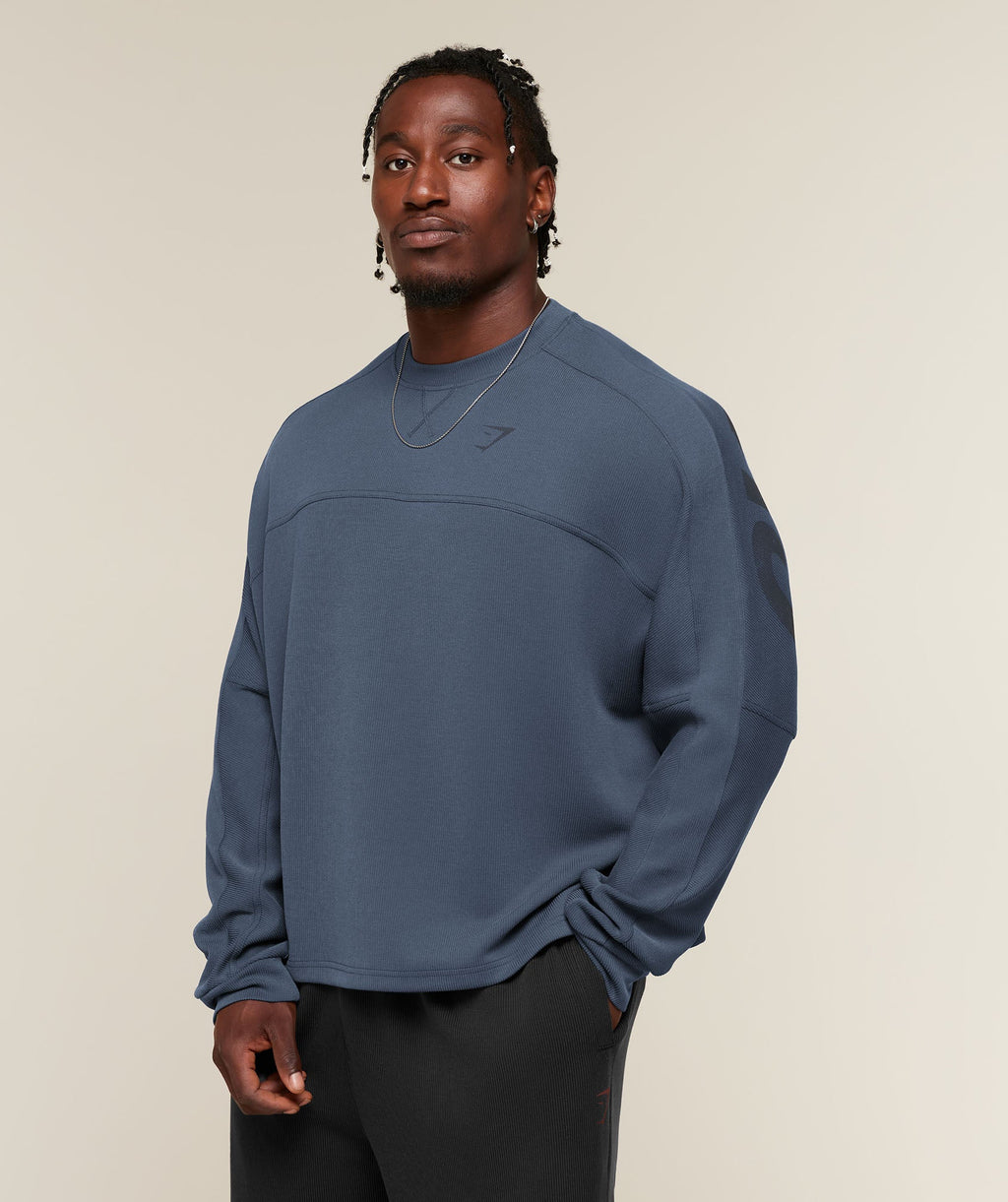 Gymshark x Sam Sulek Crew - Shadow Blue ;)