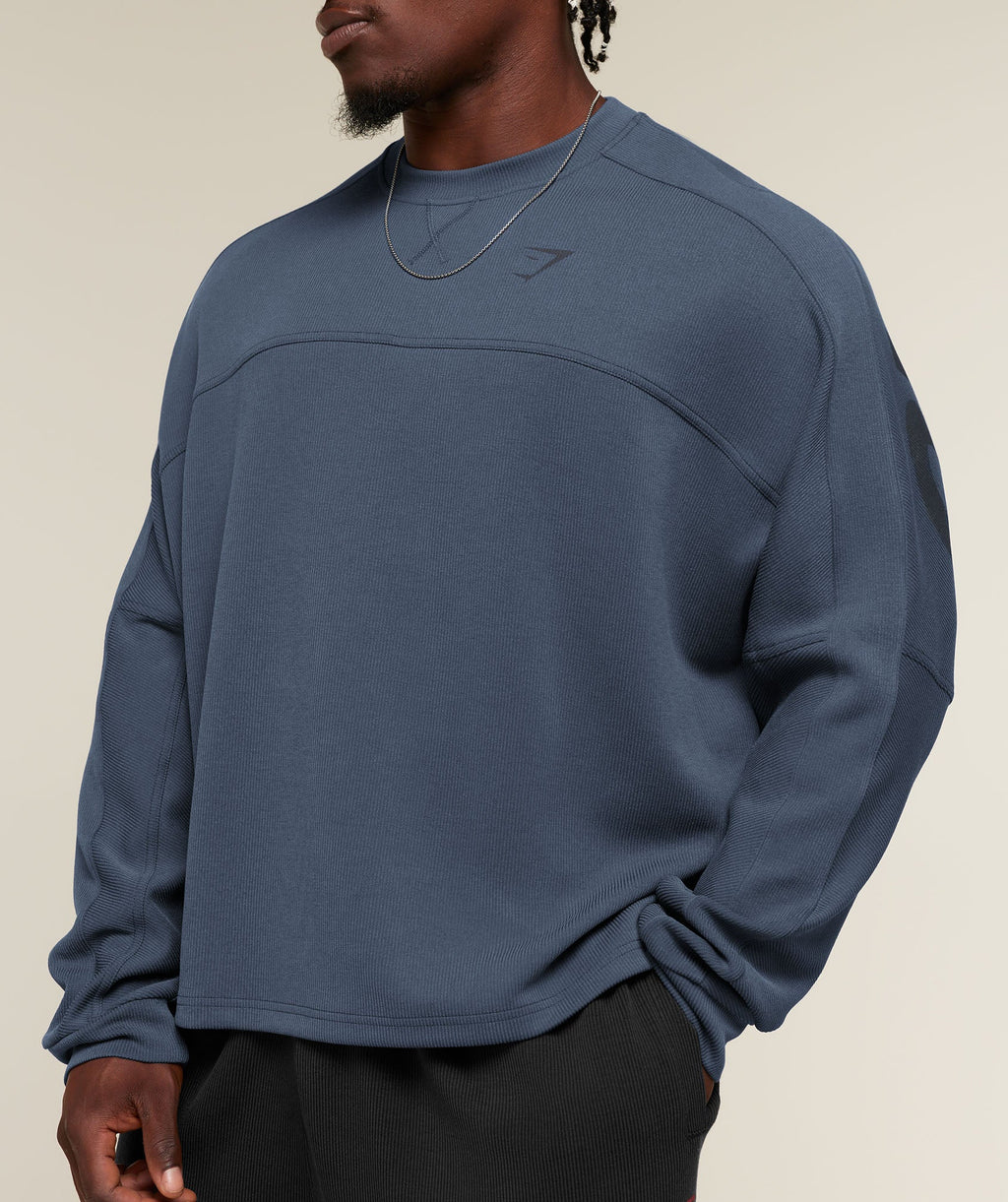 Gymshark x Sam Sulek Crew - Shadow Blue ;)