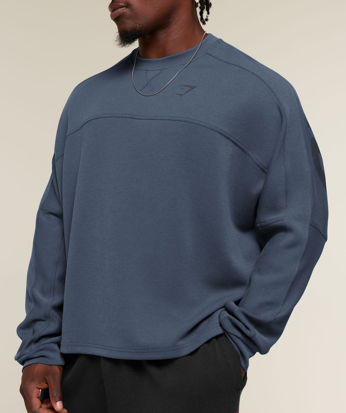 Gymshark x Sam Sulek Crew - Shadow Blue ;)