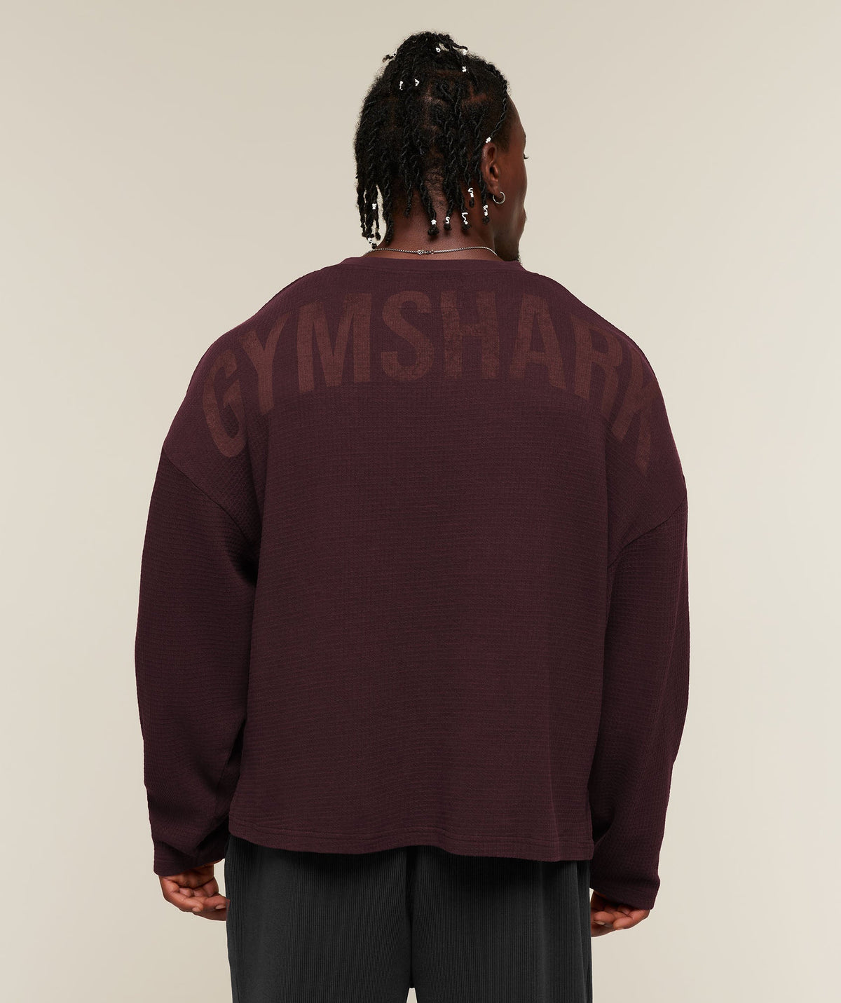 Gymshark x Sam Sulek Long Sleeve T-Shirt - Cherry Purple/Wash ;)