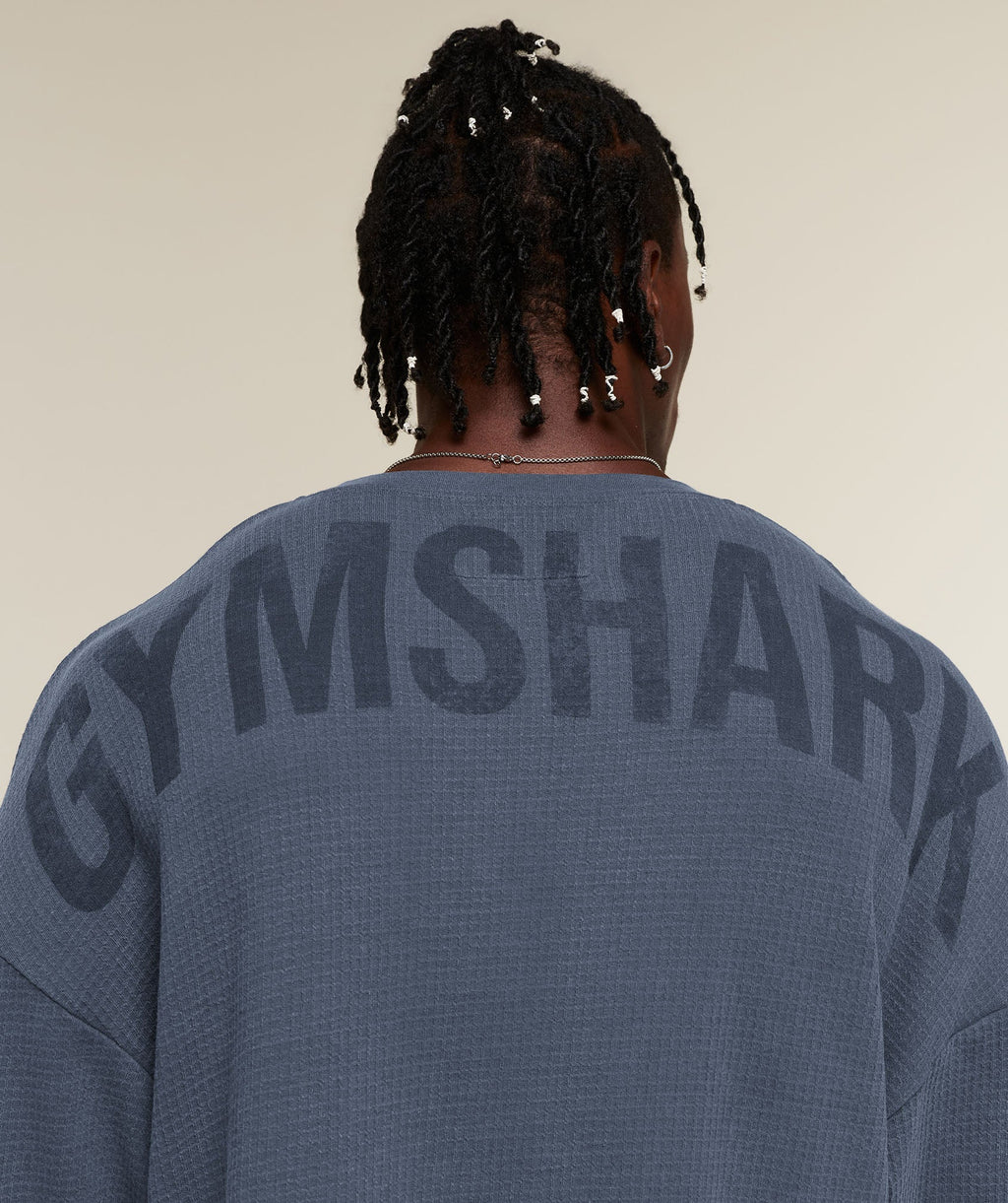 Gymshark x Sam Sulek Long Sleeve T-Shirt - Shadow Blue/Wash ;)