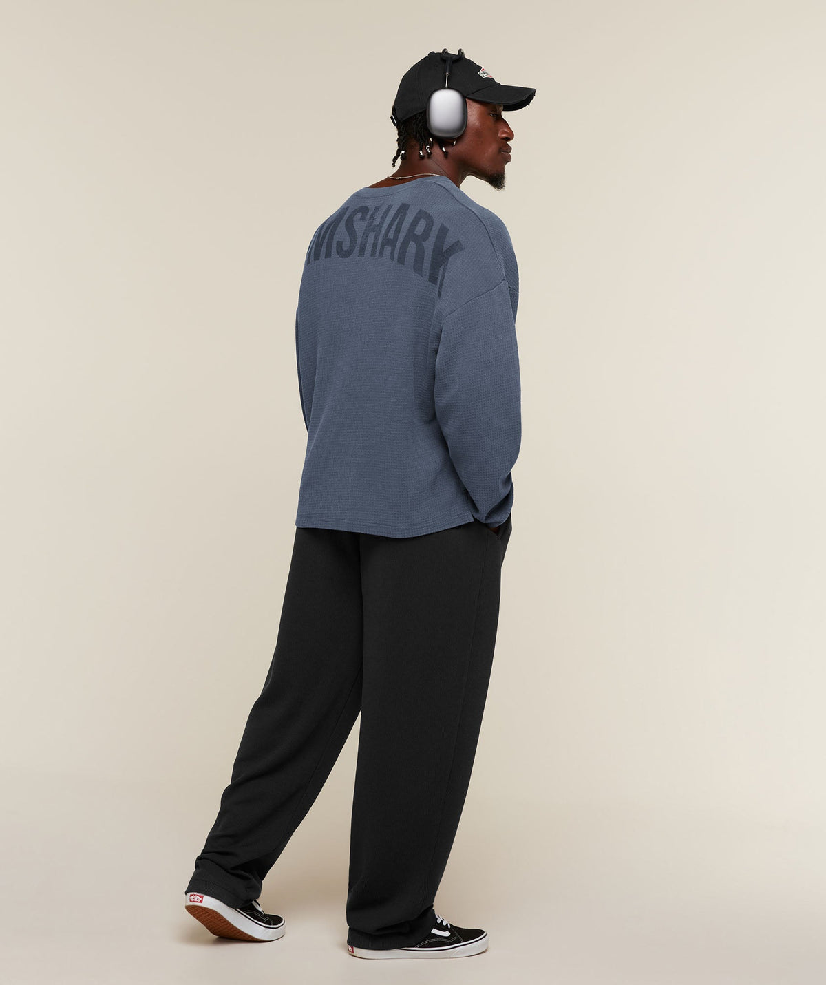 Gymshark x Sam Sulek Long Sleeve T-Shirt - Shadow Blue/Wash ;)