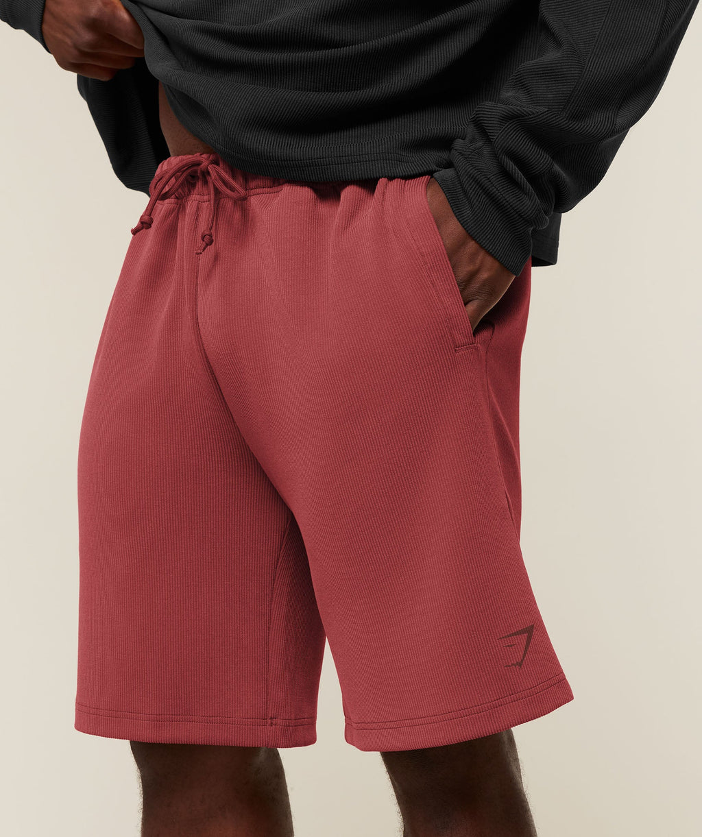 Gymshark x Sam Sulek Shorts - Rust Red ;)