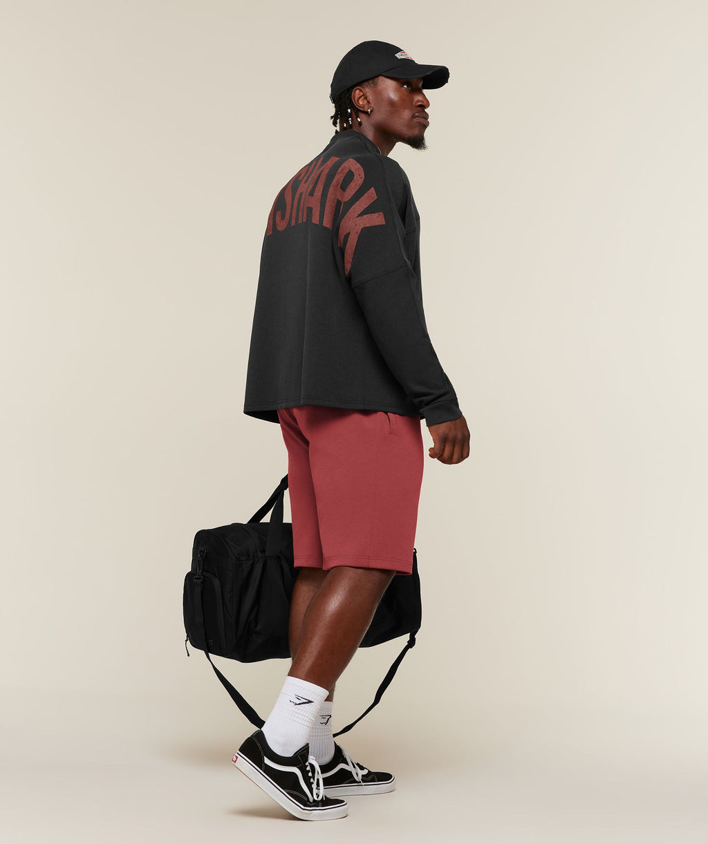 Gymshark x Sam Sulek Shorts - Rust Red ;)