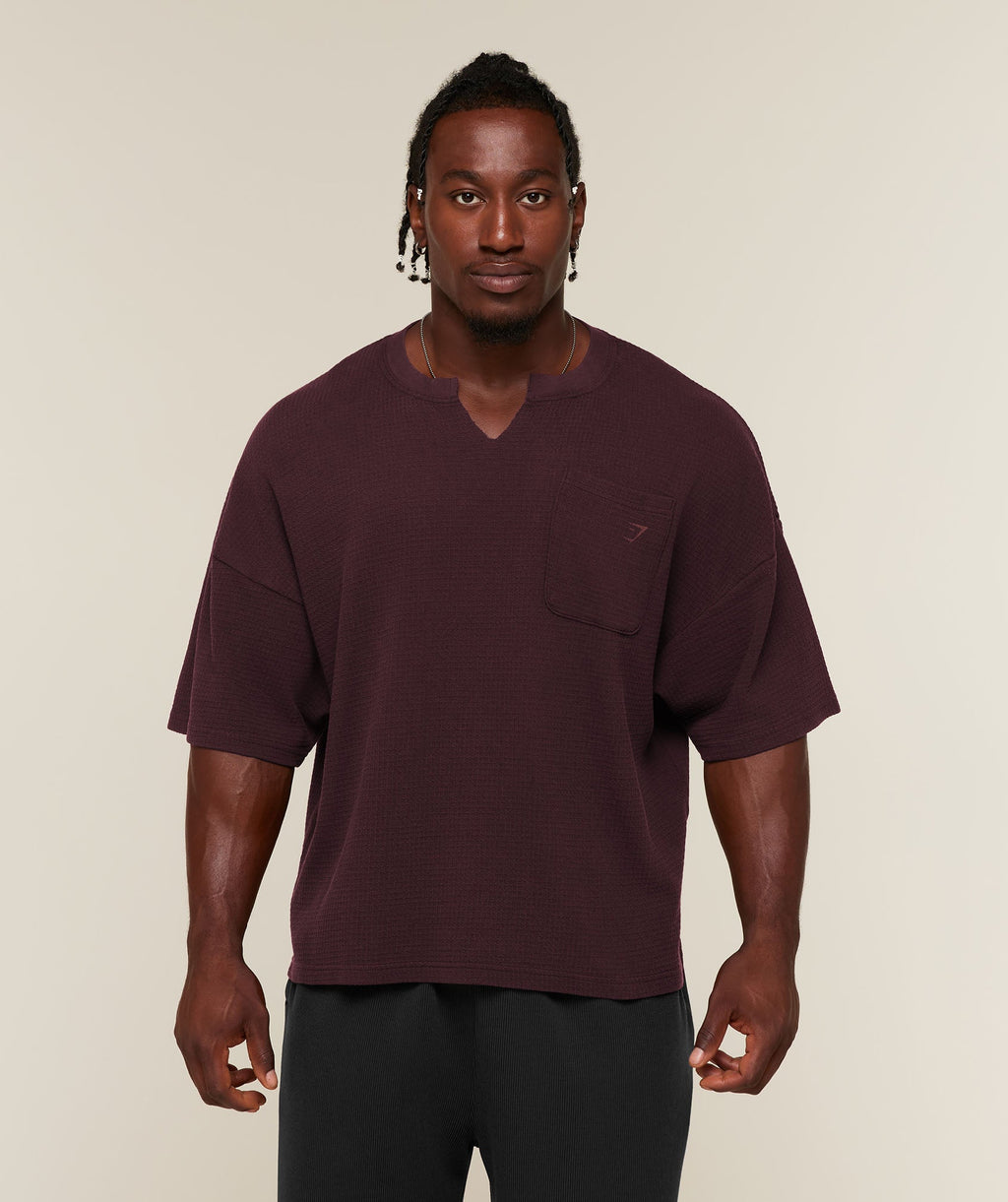Gymshark x Sam Sulek T-Shirt - Cherry Purple/Wash ;)