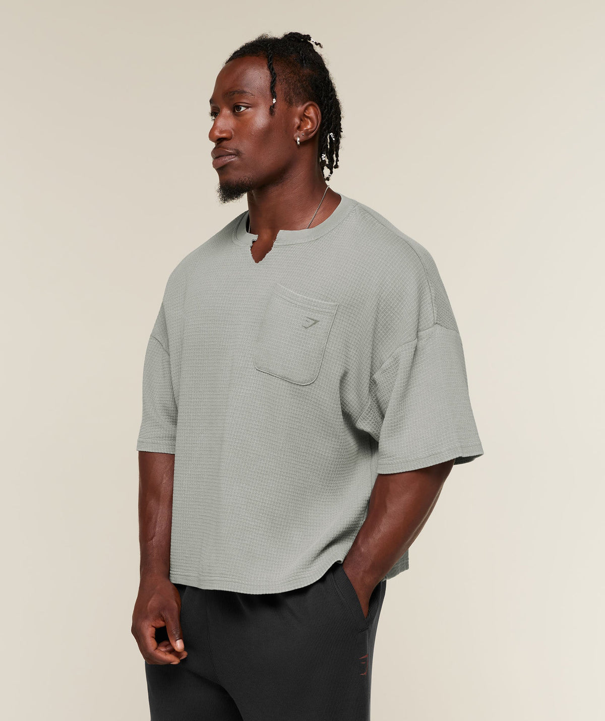 Gymshark x Sam Sulek T-Shirt - Smokey Grey/Wash ;)