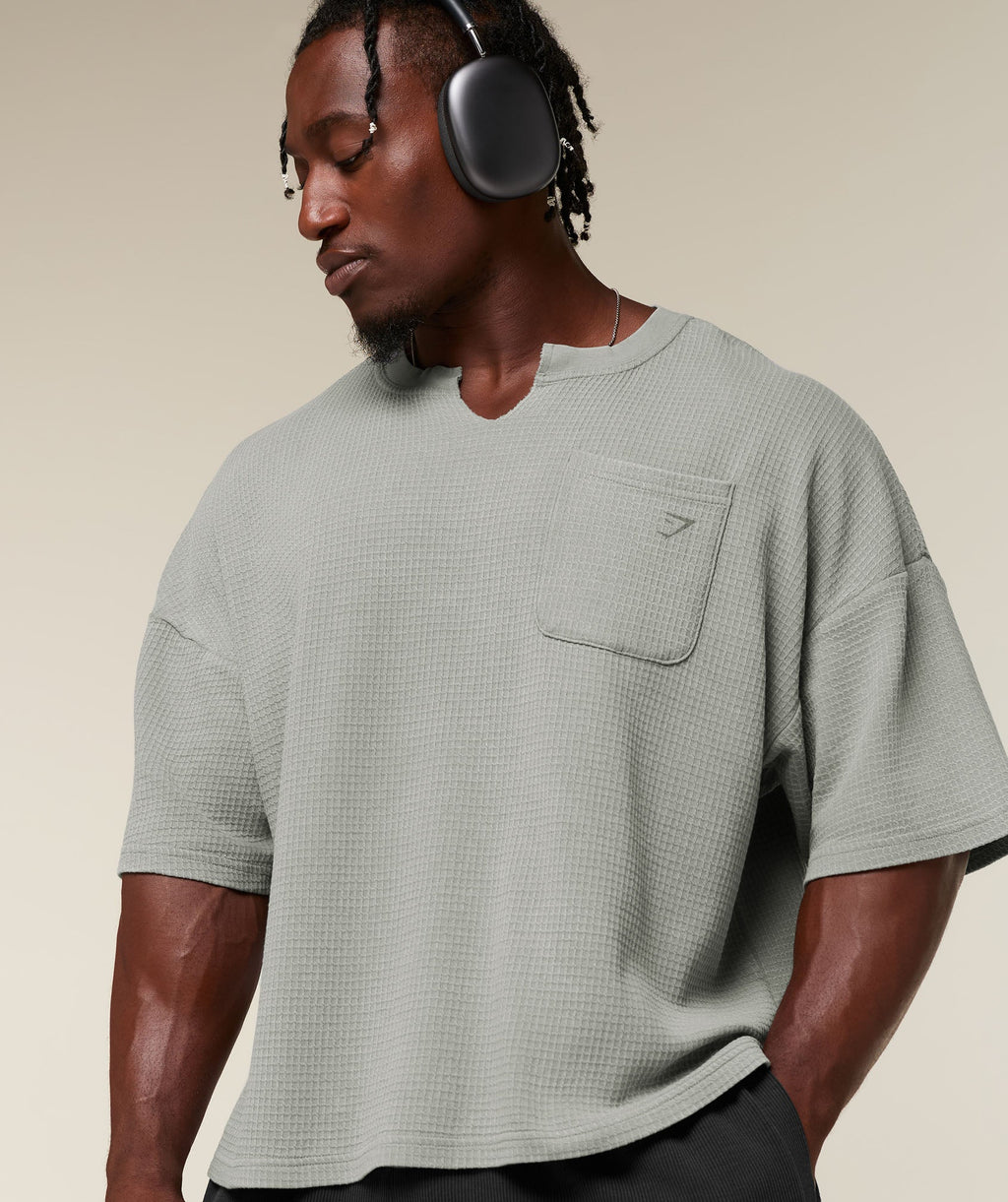 Gymshark x Sam Sulek T-Shirt - Smokey Grey/Wash ;)