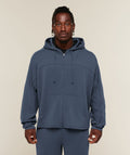 Gymshark x Sam Sulek Zip Through Hoodie - Shadow Blue ;)