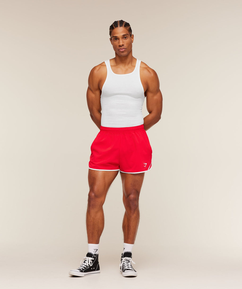 Accent Conditioning Shorts - Athletic Red