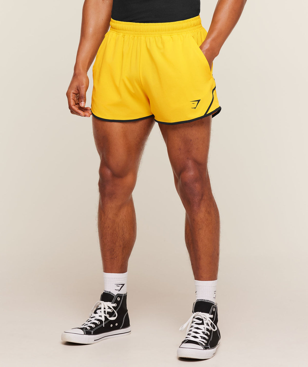 Accent Conditioning Shorts - Athletic Yellow