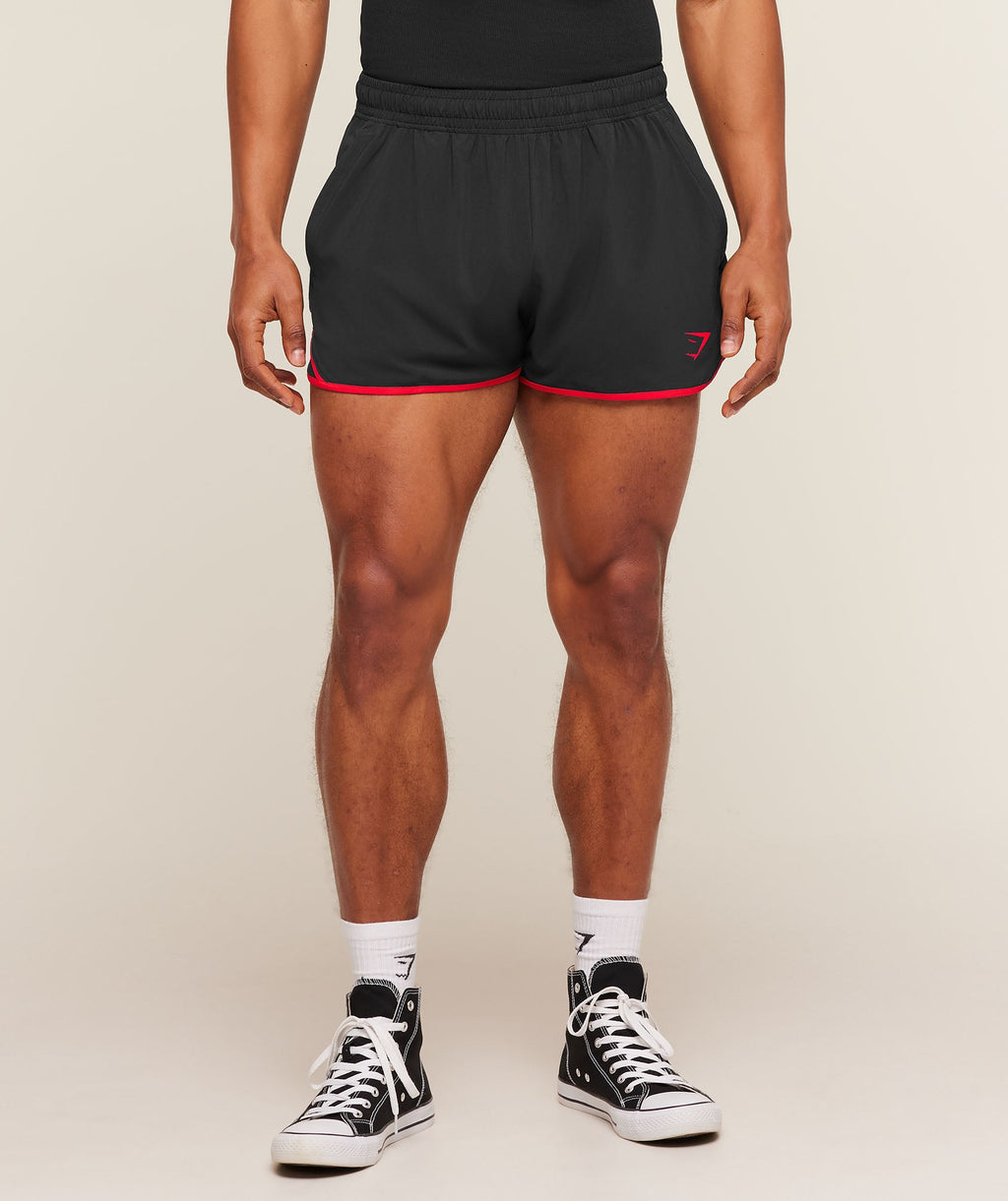 Accent Conditioning Shorts - Black/Conditioning Red