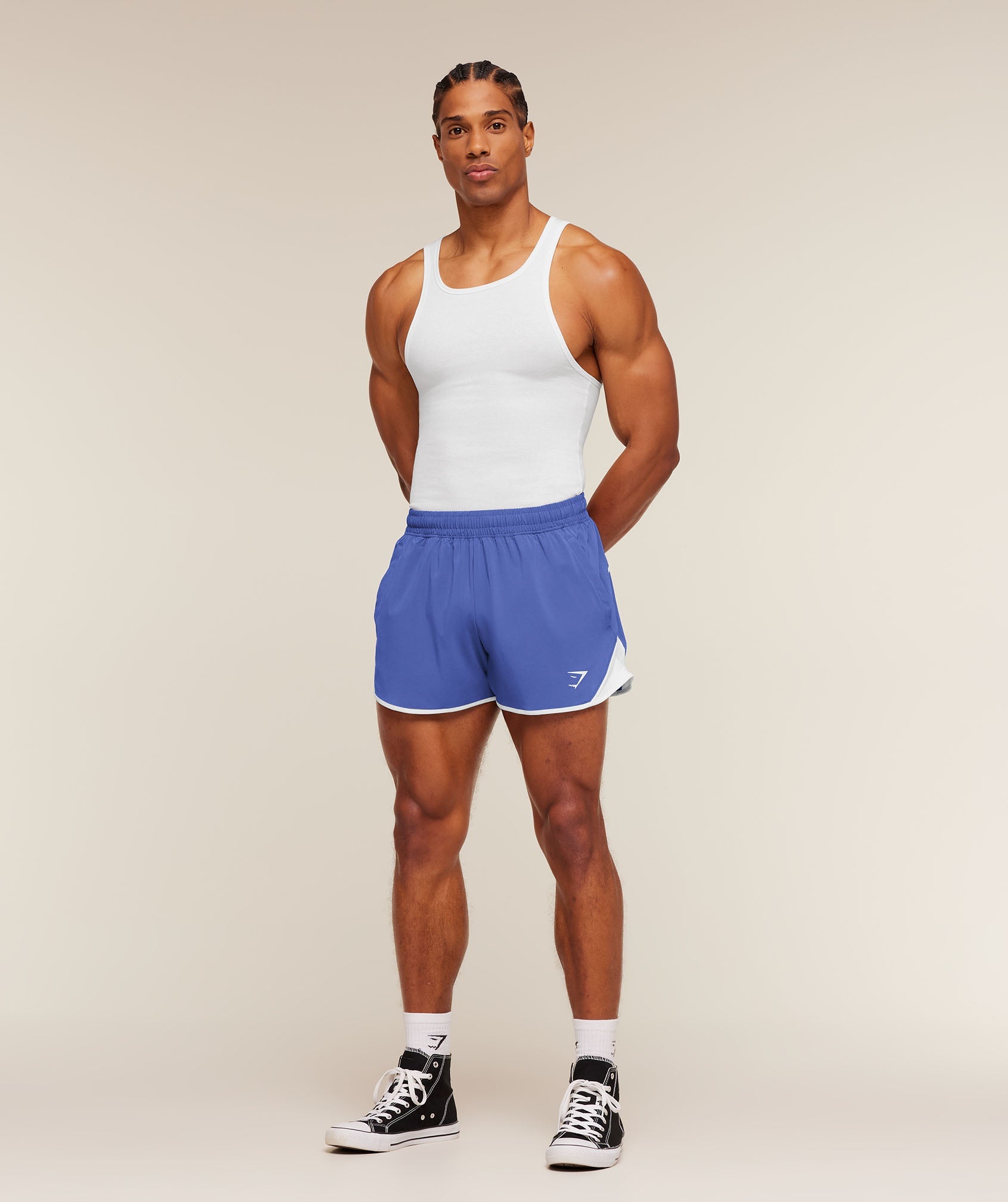 Accent Conditioning Shorts - Force Blue