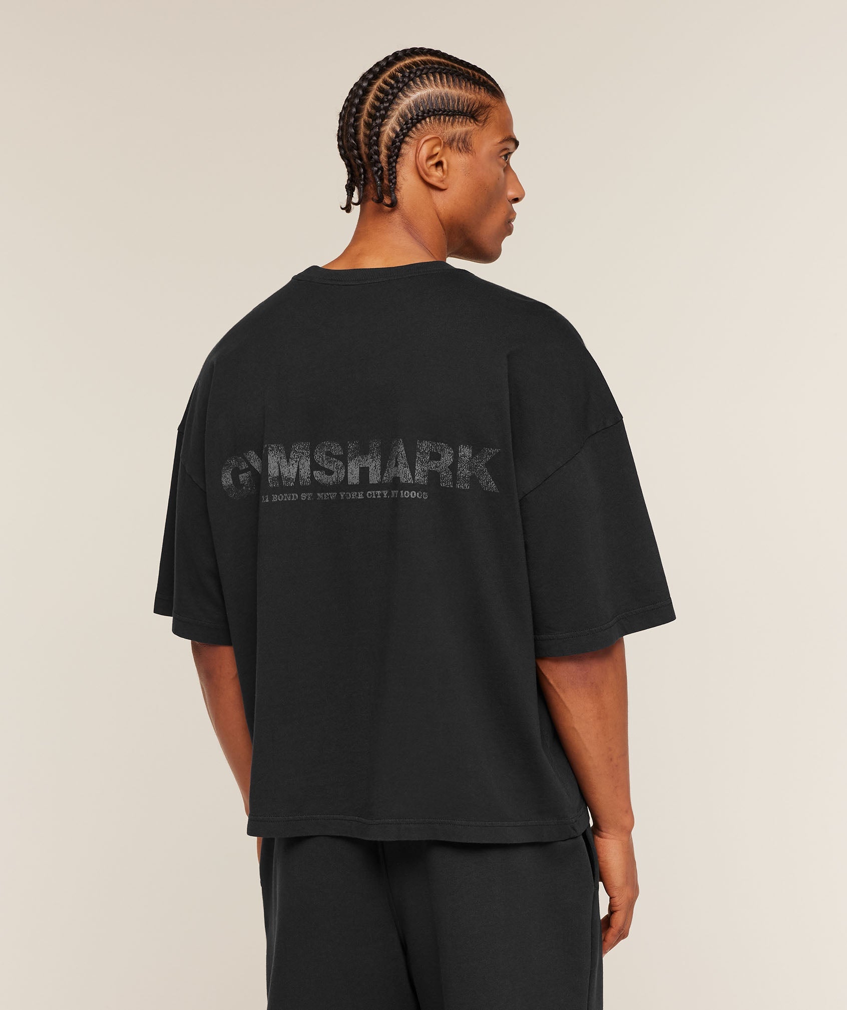 Accent Boxy T-Shirt - Black ;)
