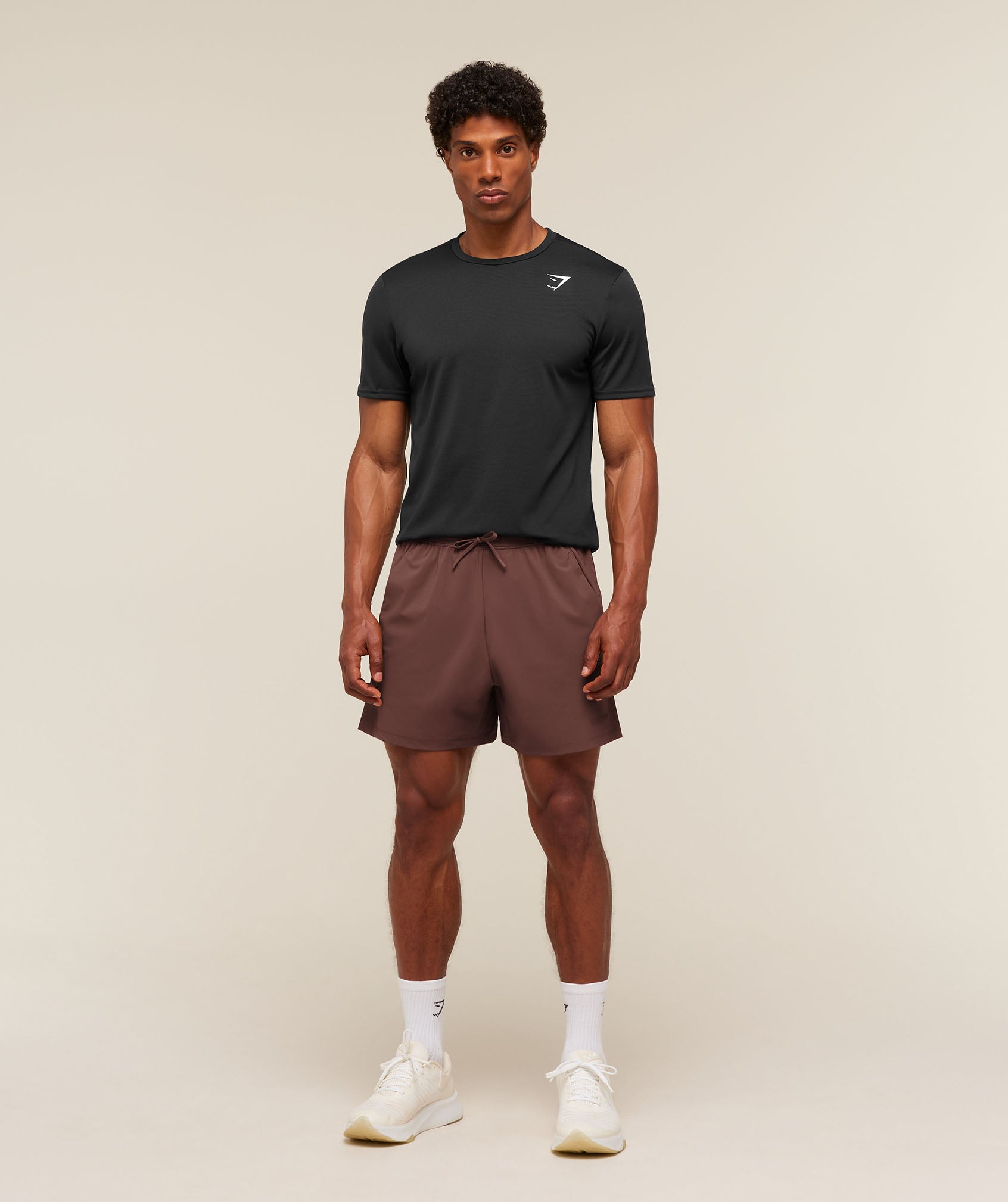 Active Rest 6" Shorts - Espresso Brown