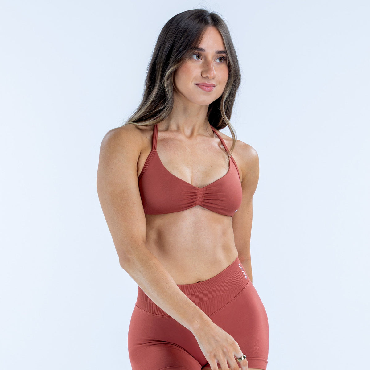 Impact Strappy Bra Copper