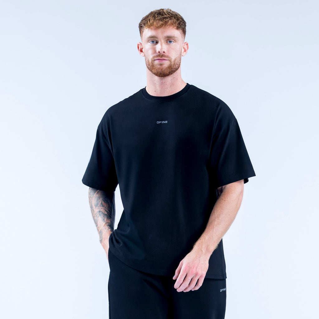 Recharge T-Shirt Midnight Black