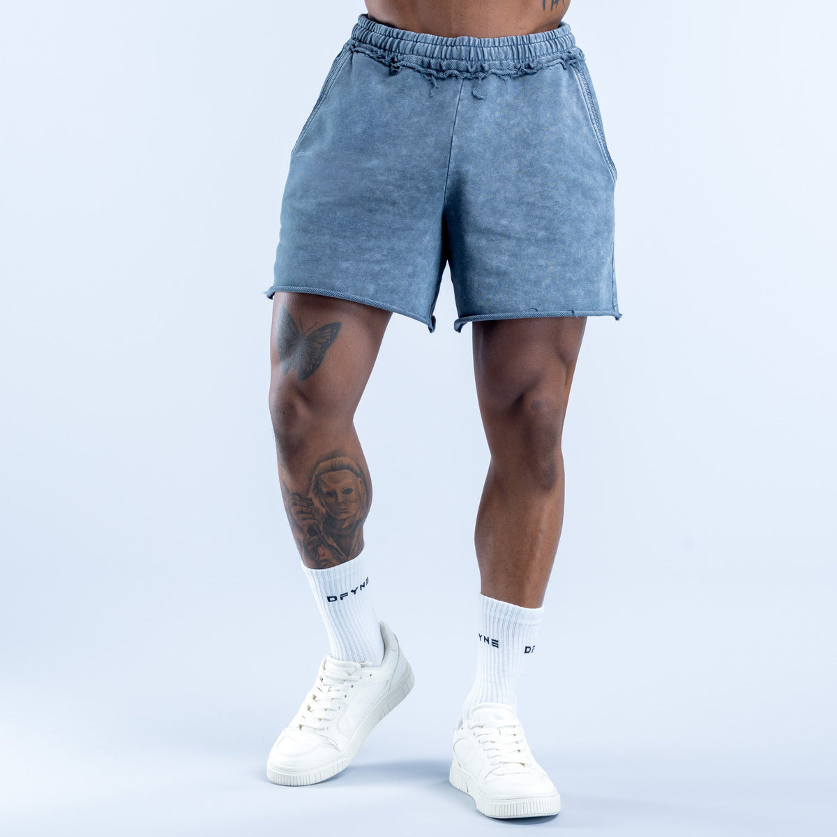 Recharge Washed Shorts Slate Grey