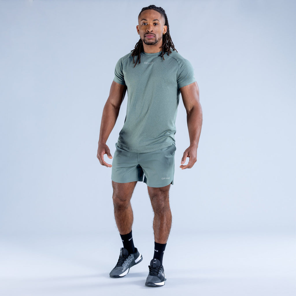 Stealth Training T-Shirt Smoked Sage Marl