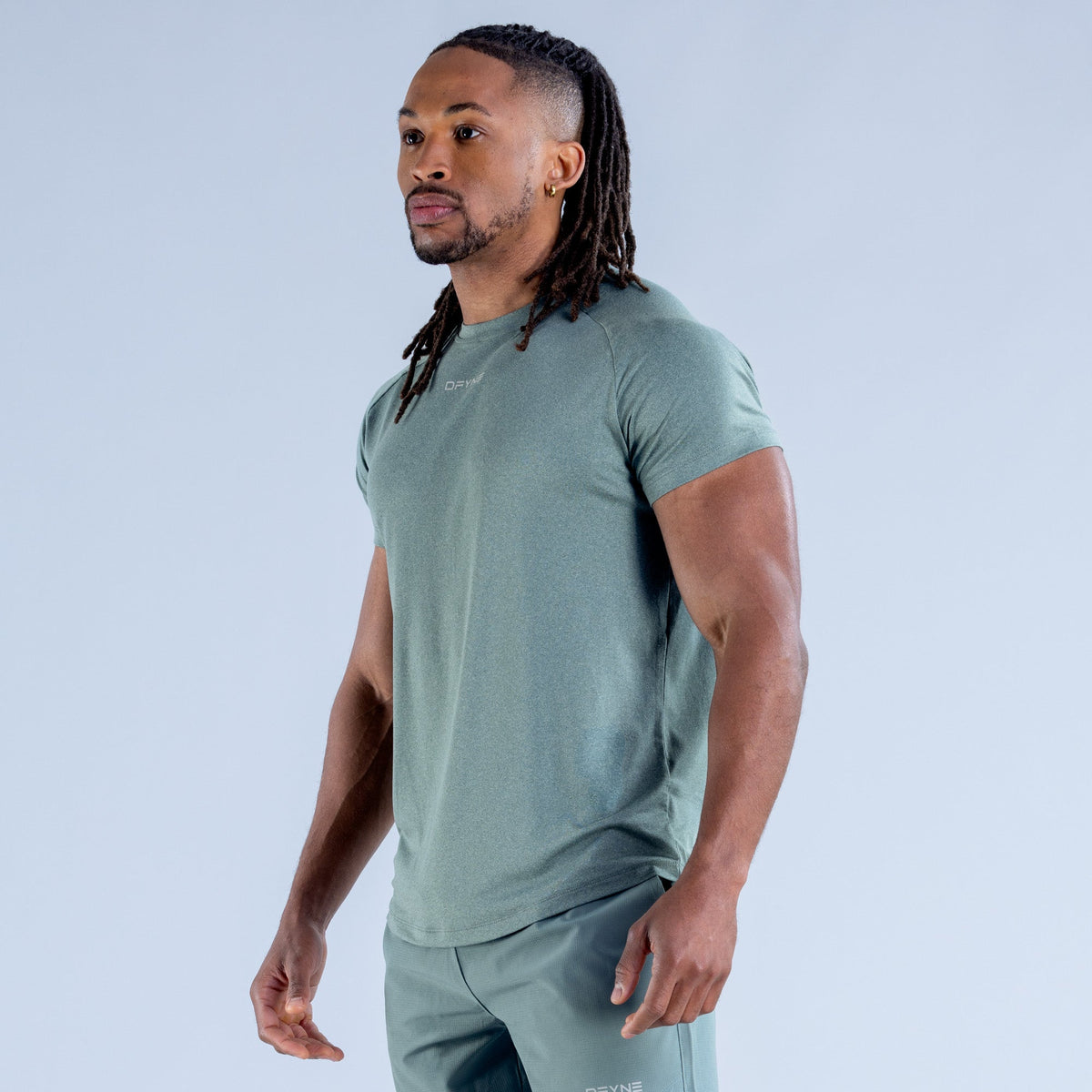 Stealth Training T-Shirt Smoked Sage Marl