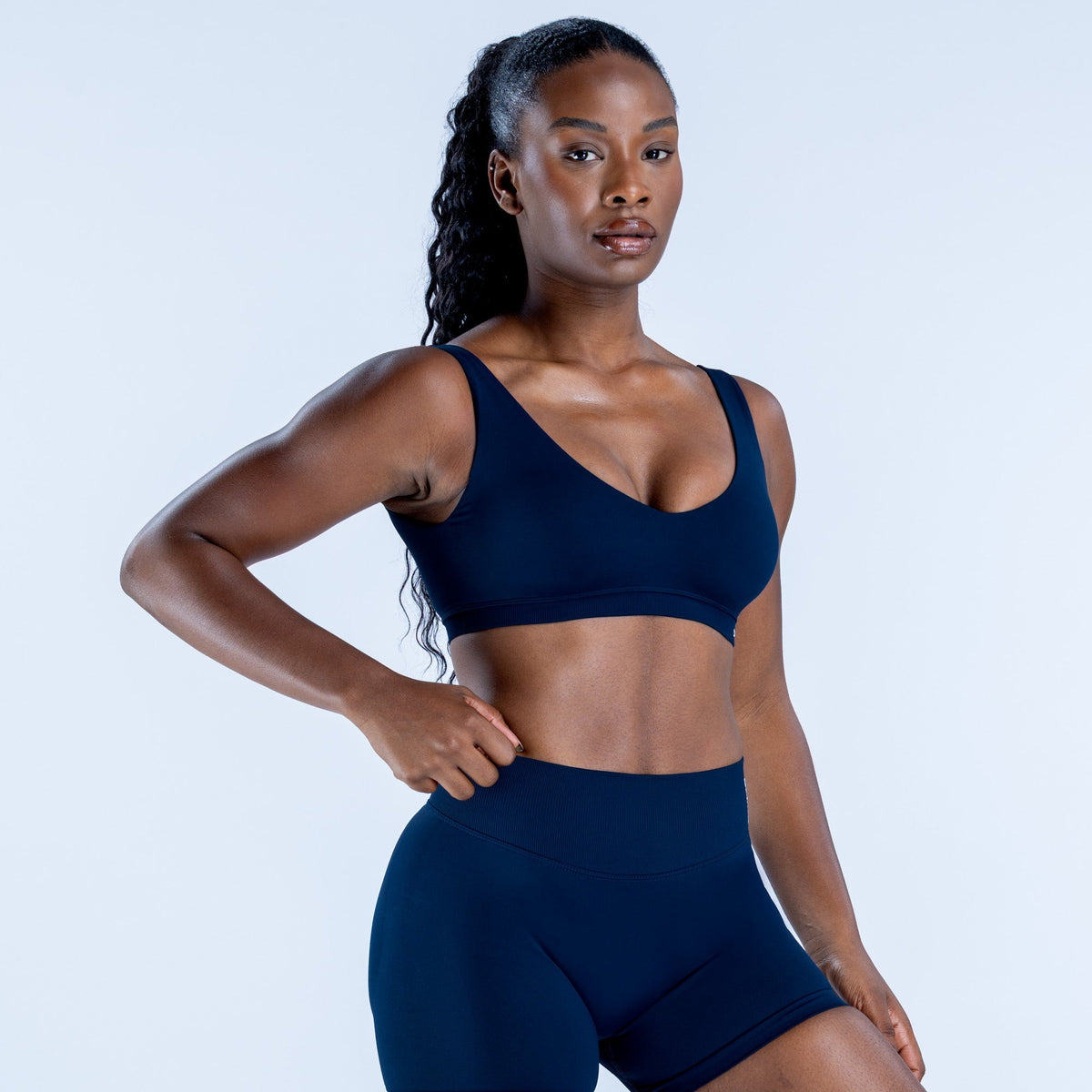 Impact Scoop Back Bra Ink