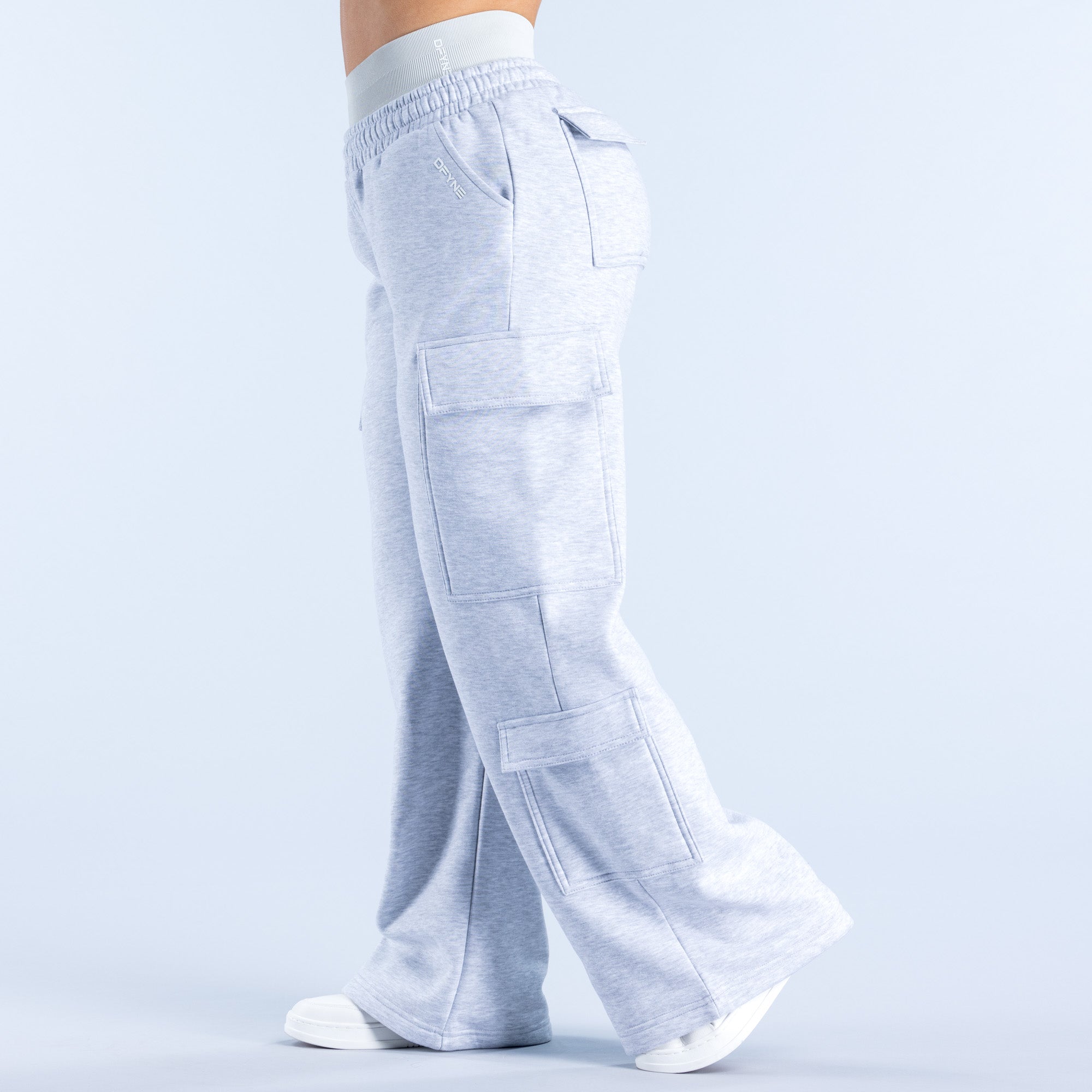 Revive Cargo Jogger Grey Marl