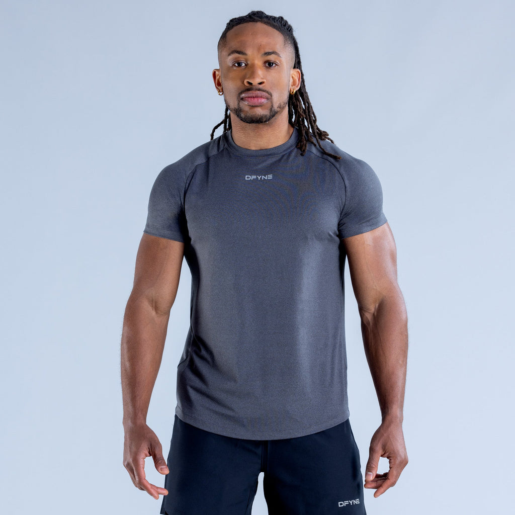 Stealth Training T-Shirt Onyx Black Marl