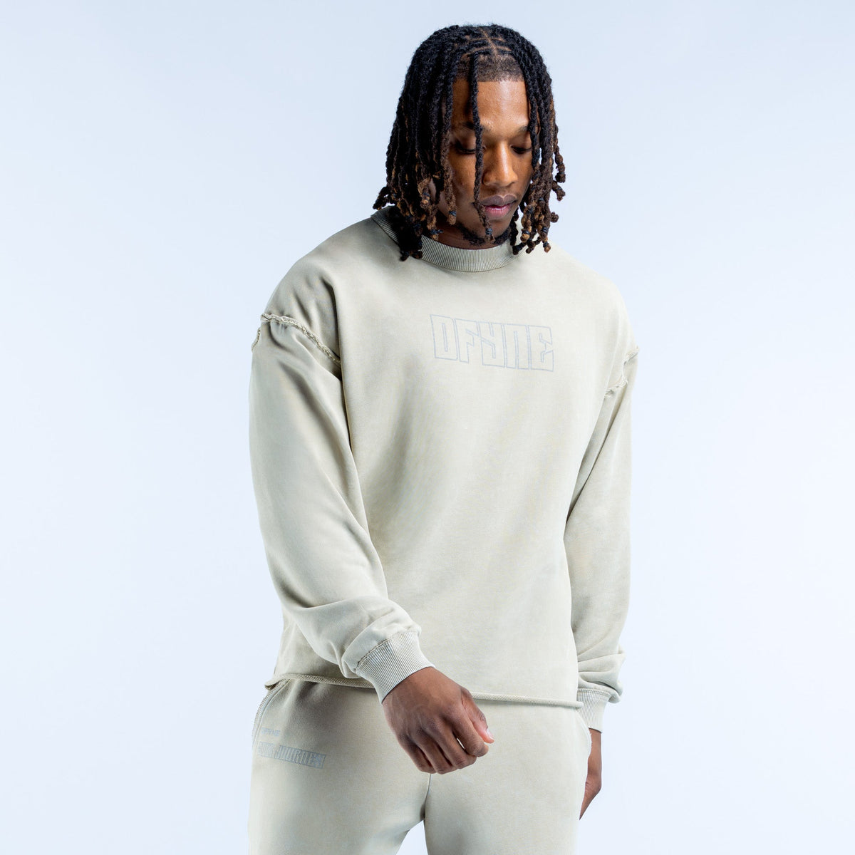 Recharge Washed Sweatshirt Stone