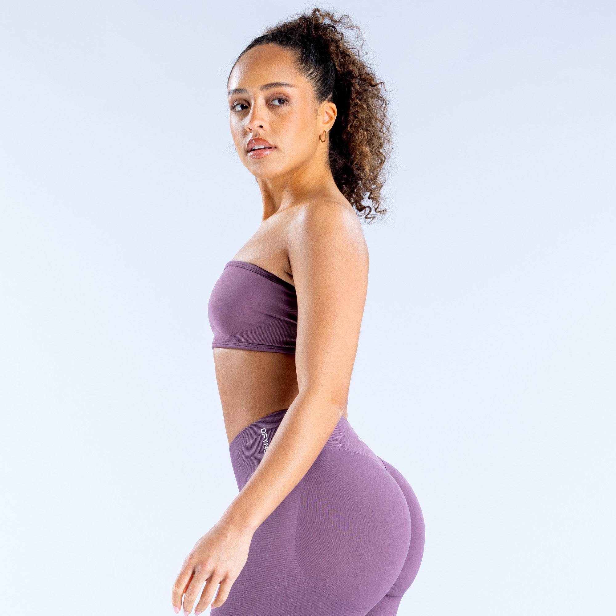 Impact Backless Bandeau Grape