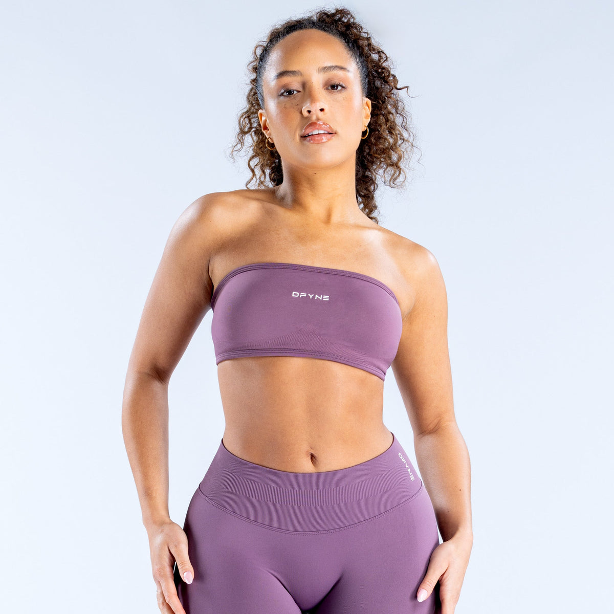 Impact Backless Bandeau Grape