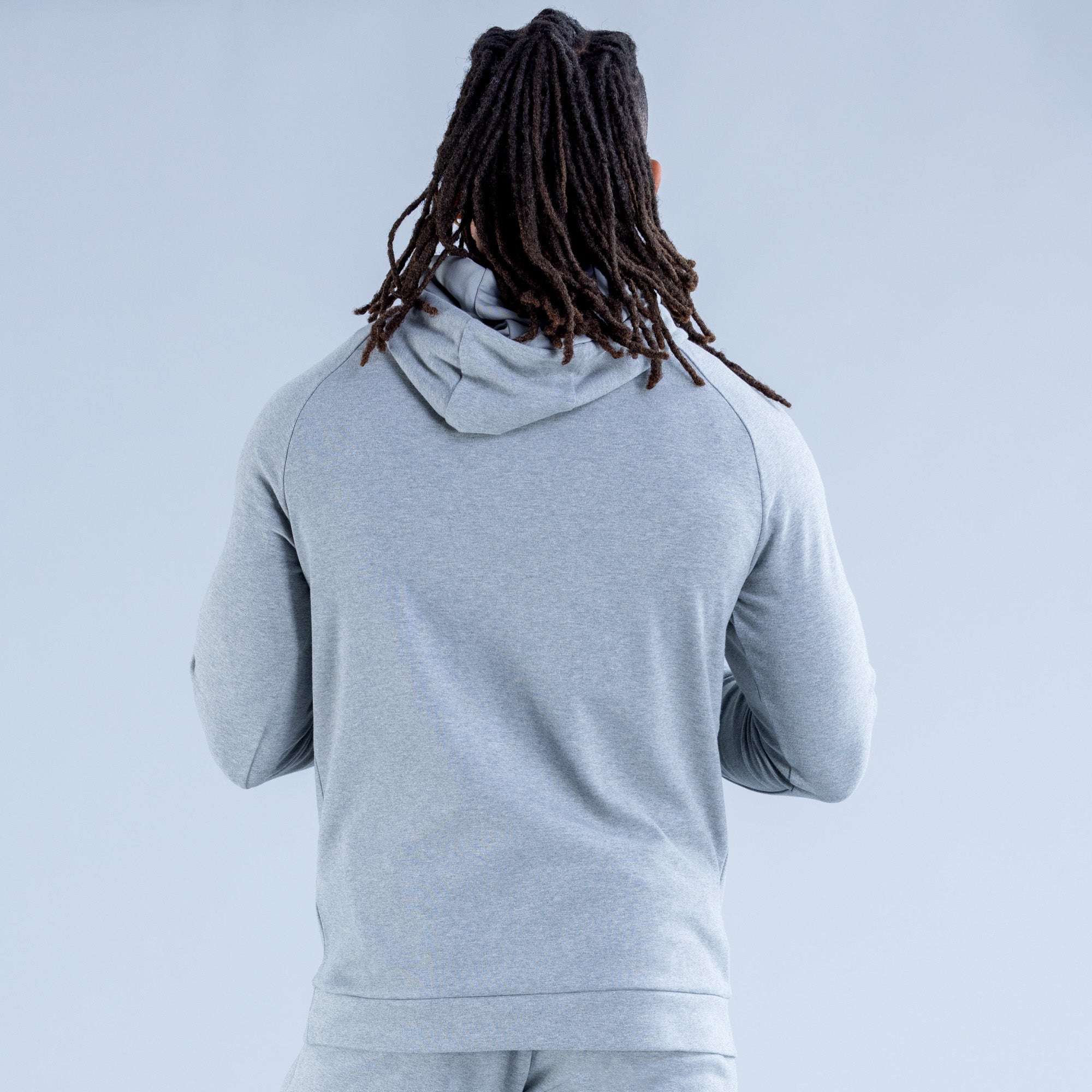 Stealth Midweight Hoodie Storm Grey Marl