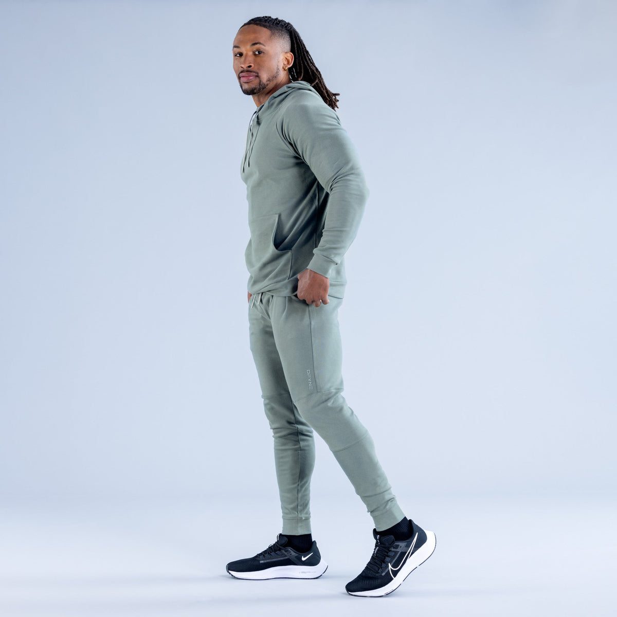 Stealth Midweight Hoodie Smoked Sage