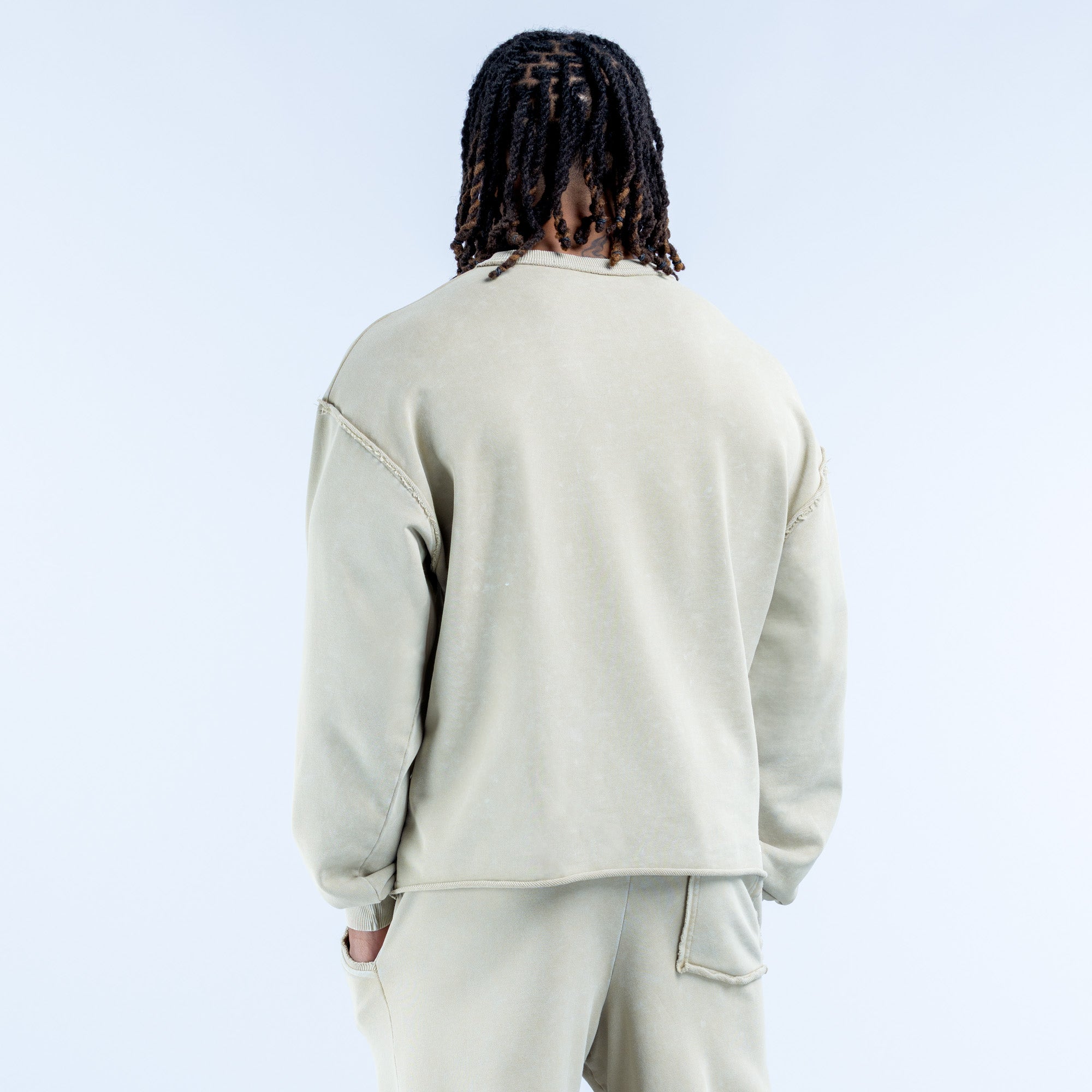 Recharge Washed Sweatshirt Stone