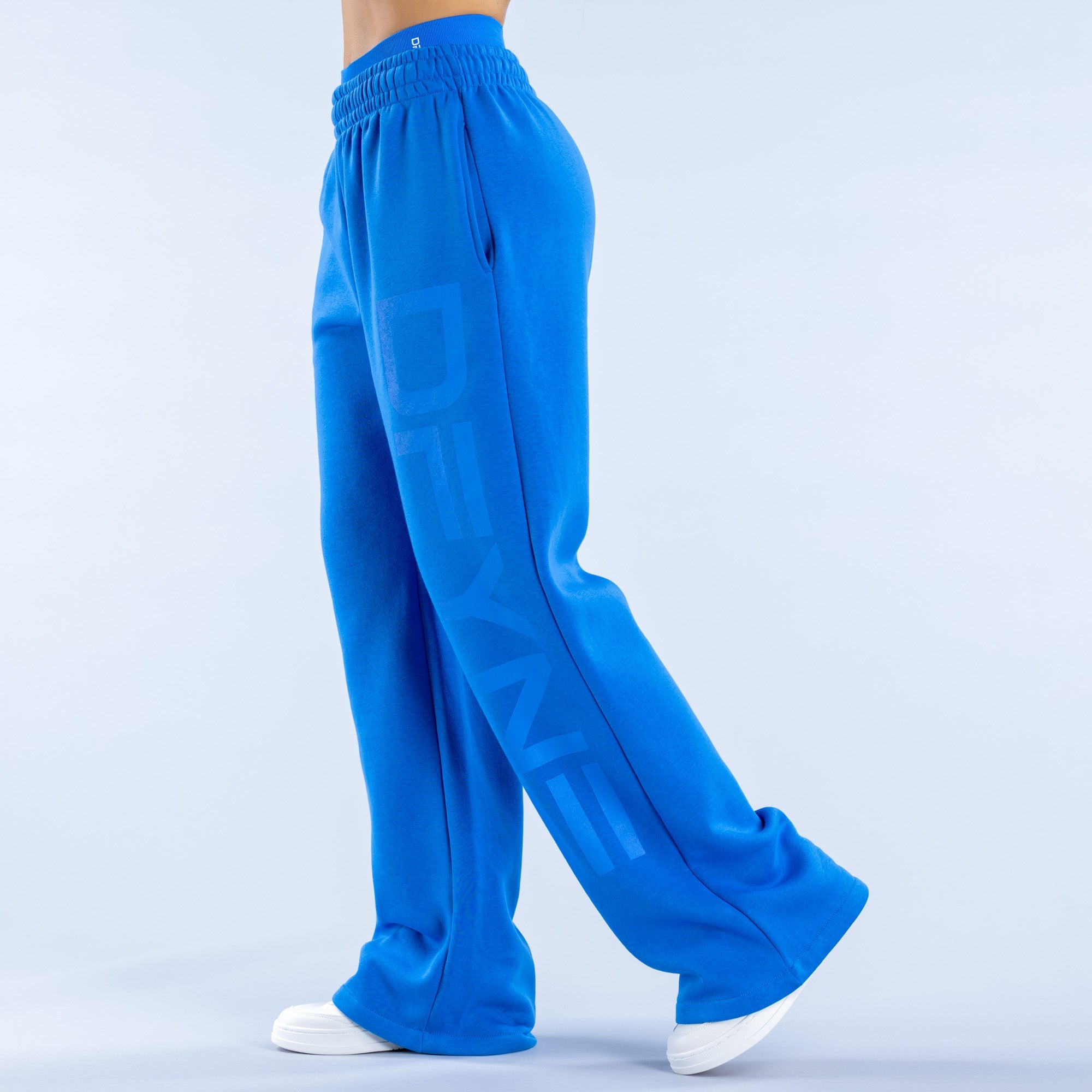 Signature Wide Leg Jogger Electric Blue