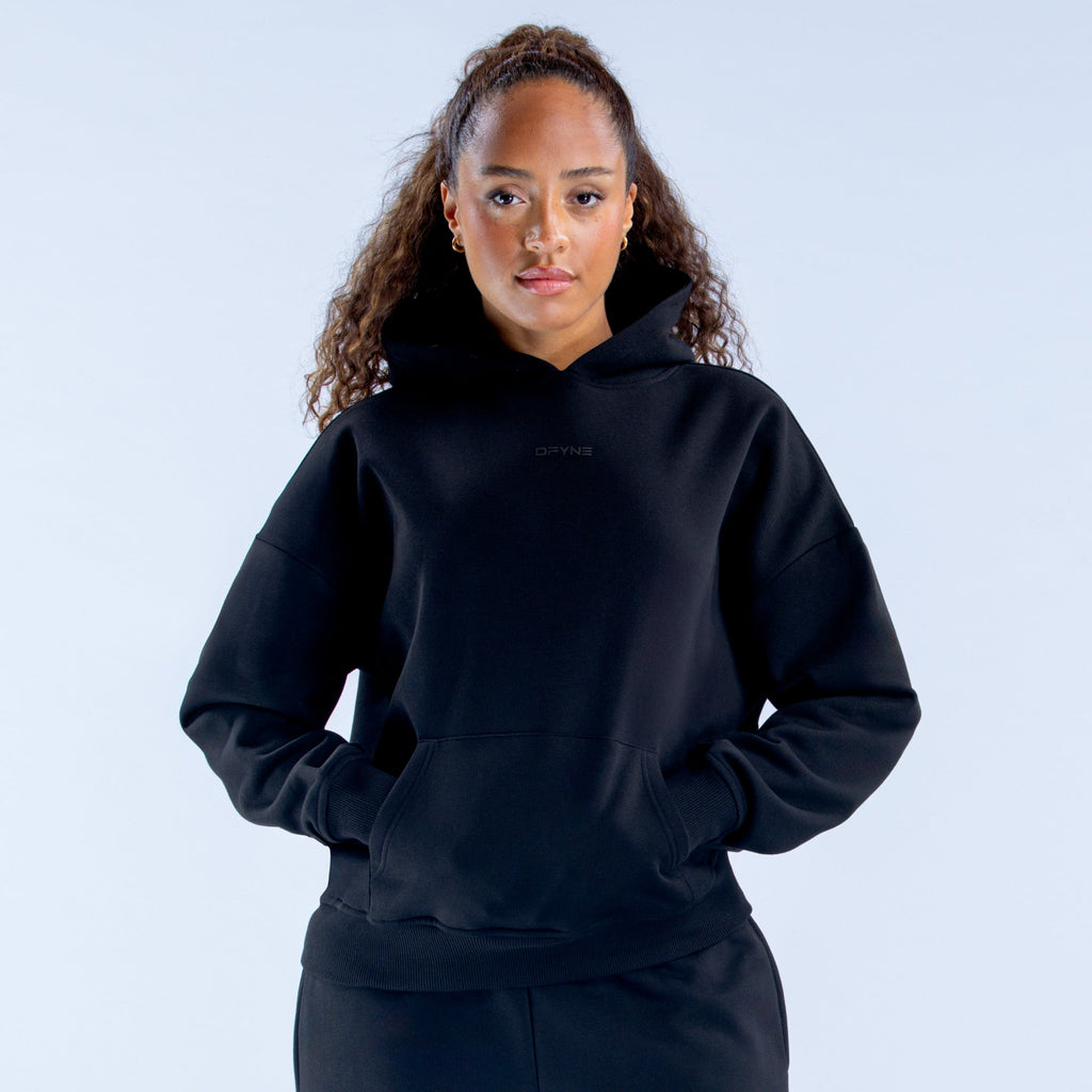 Revive Hoodie Midnight Black