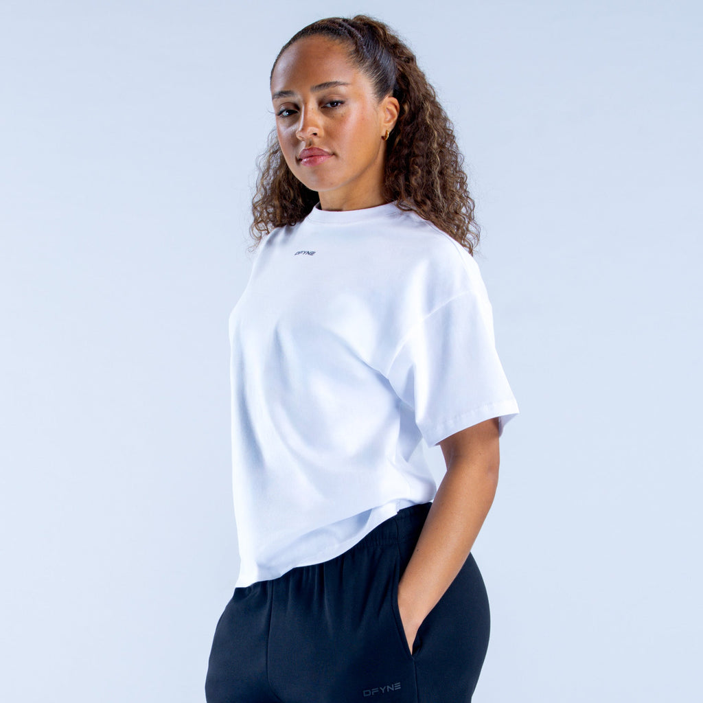 Revive Boxy Tee White