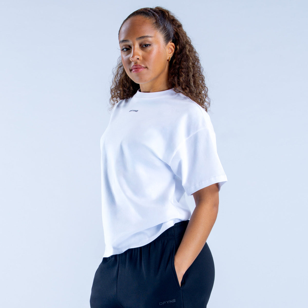 Revive Boxy Tee White