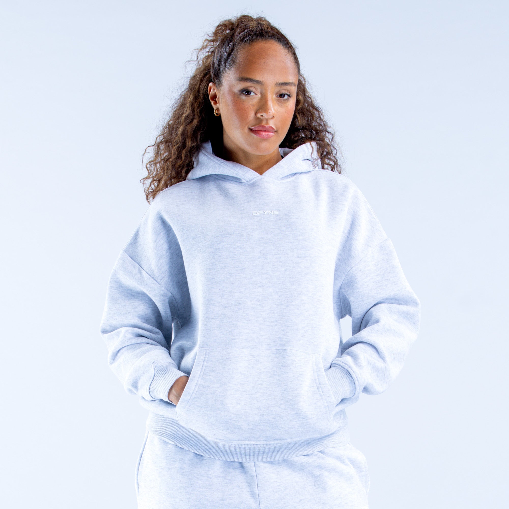 Revive Hoodie Grey Marl