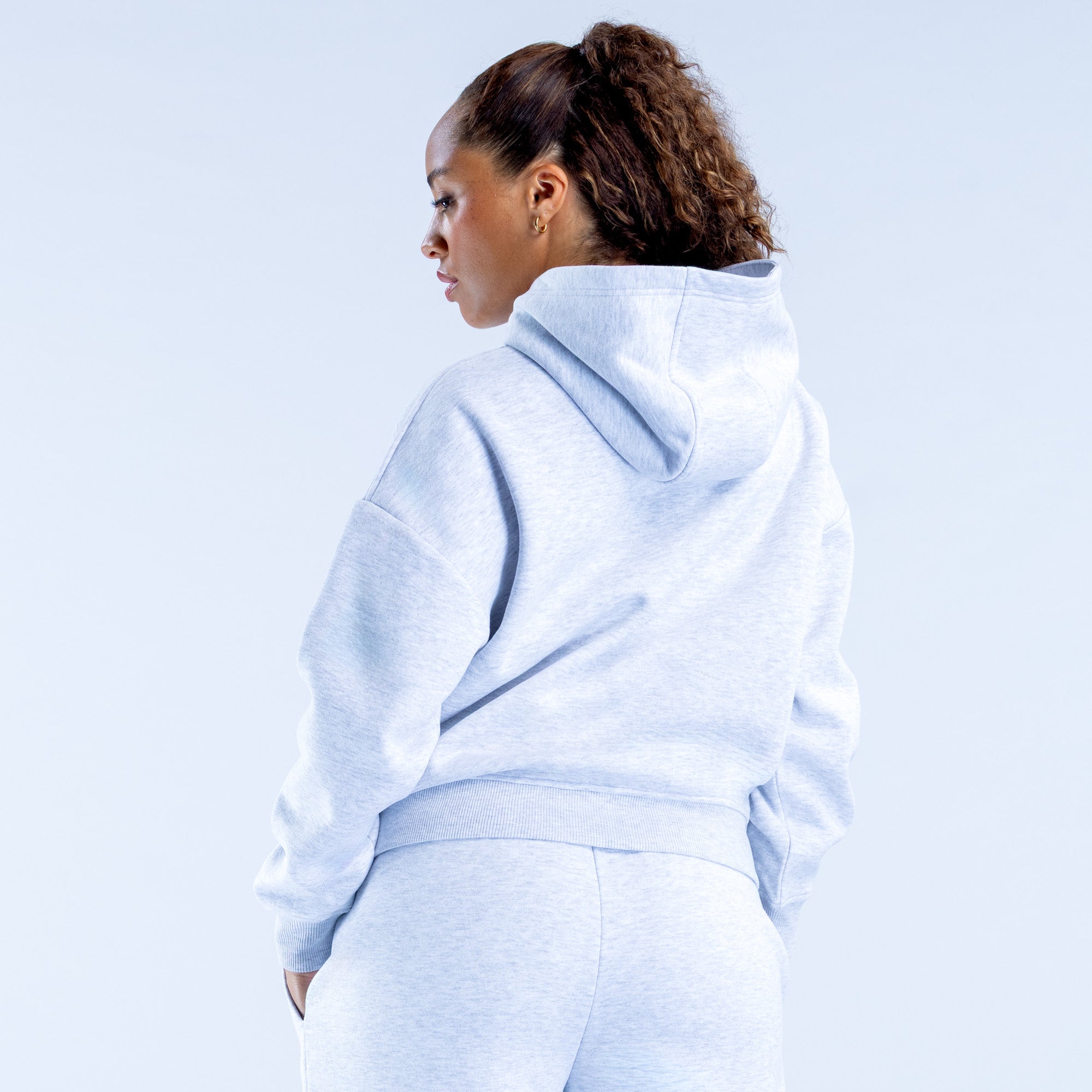Revive Hoodie Grey Marl
