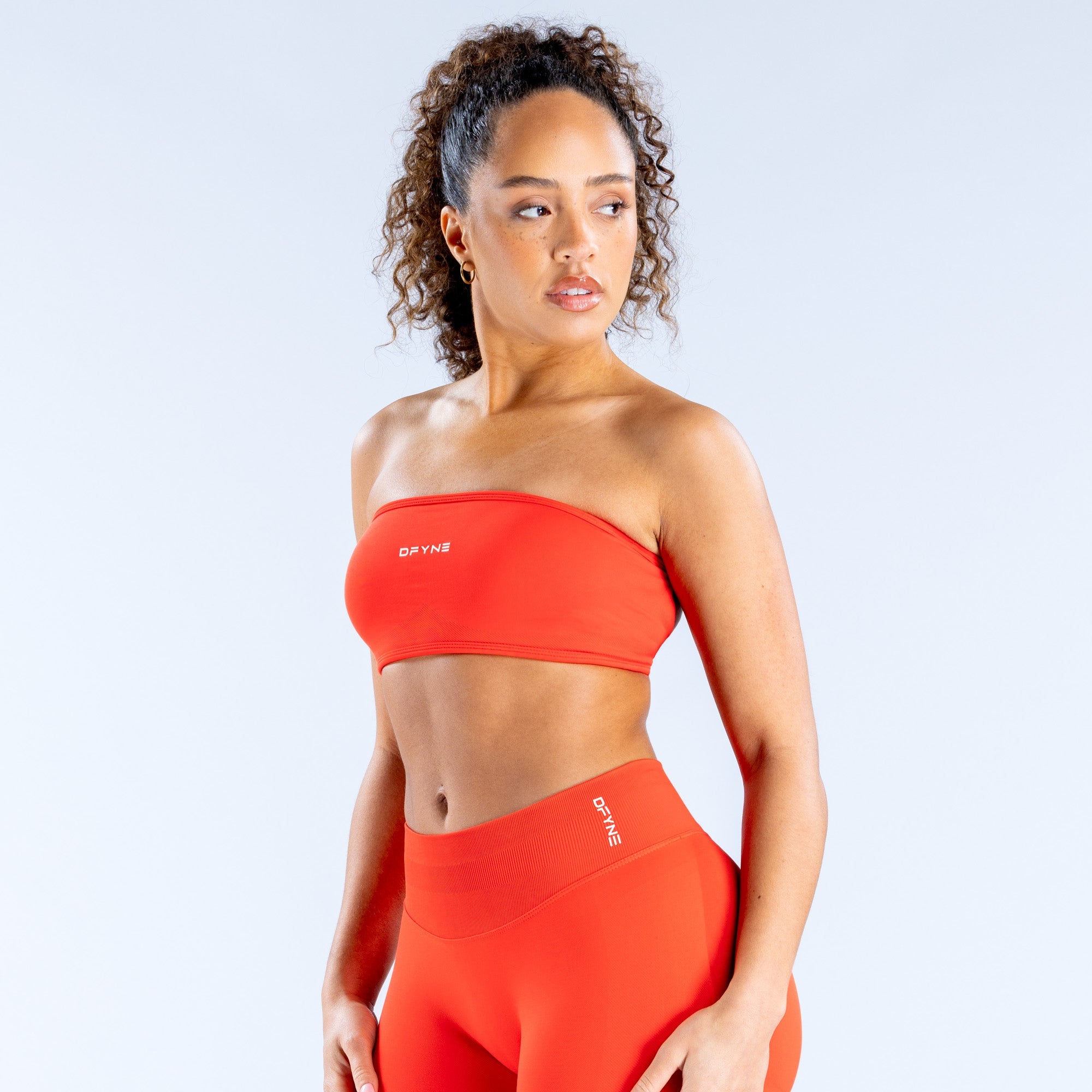 Impact Backless Bandeau Chilli