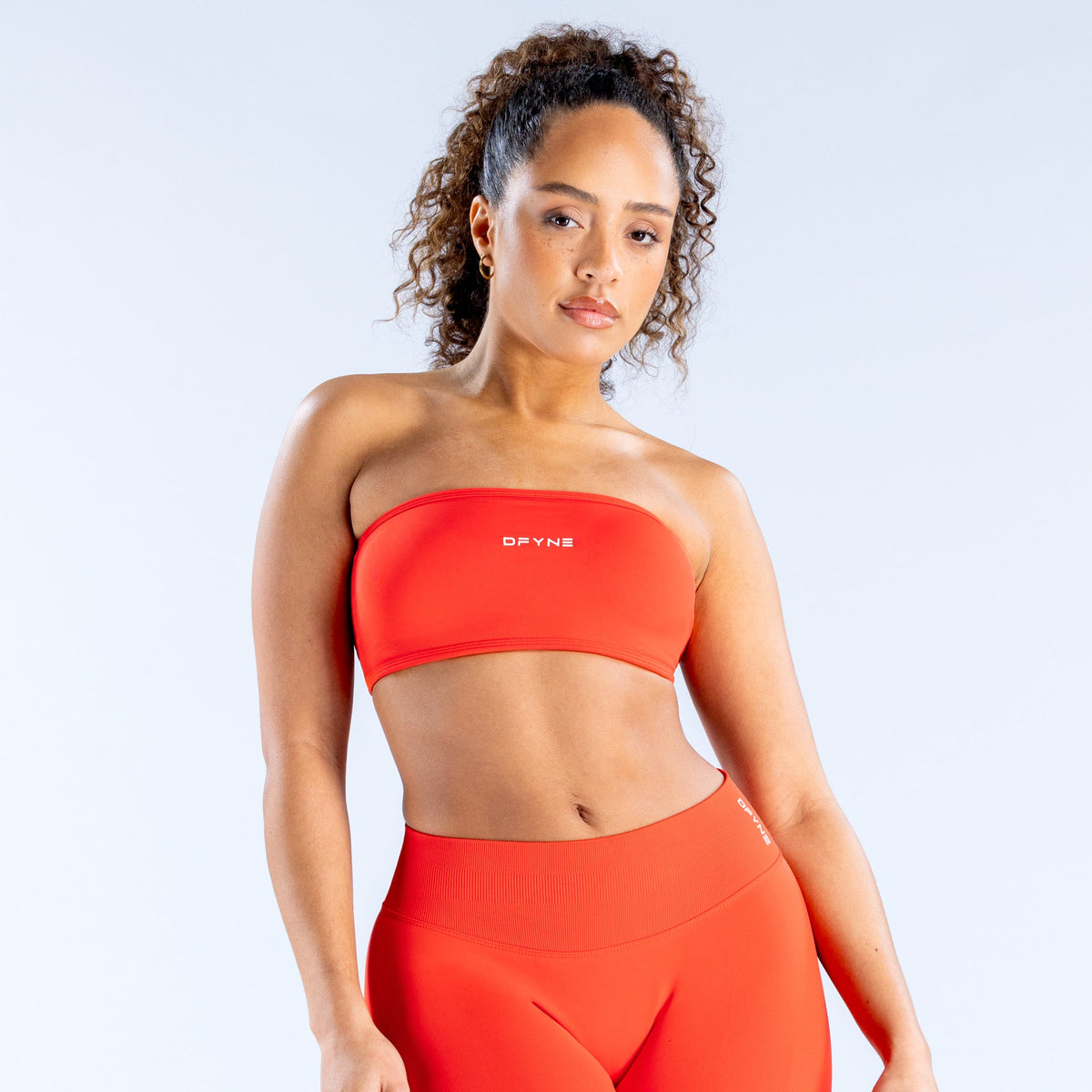 Impact Backless Bandeau Chilli