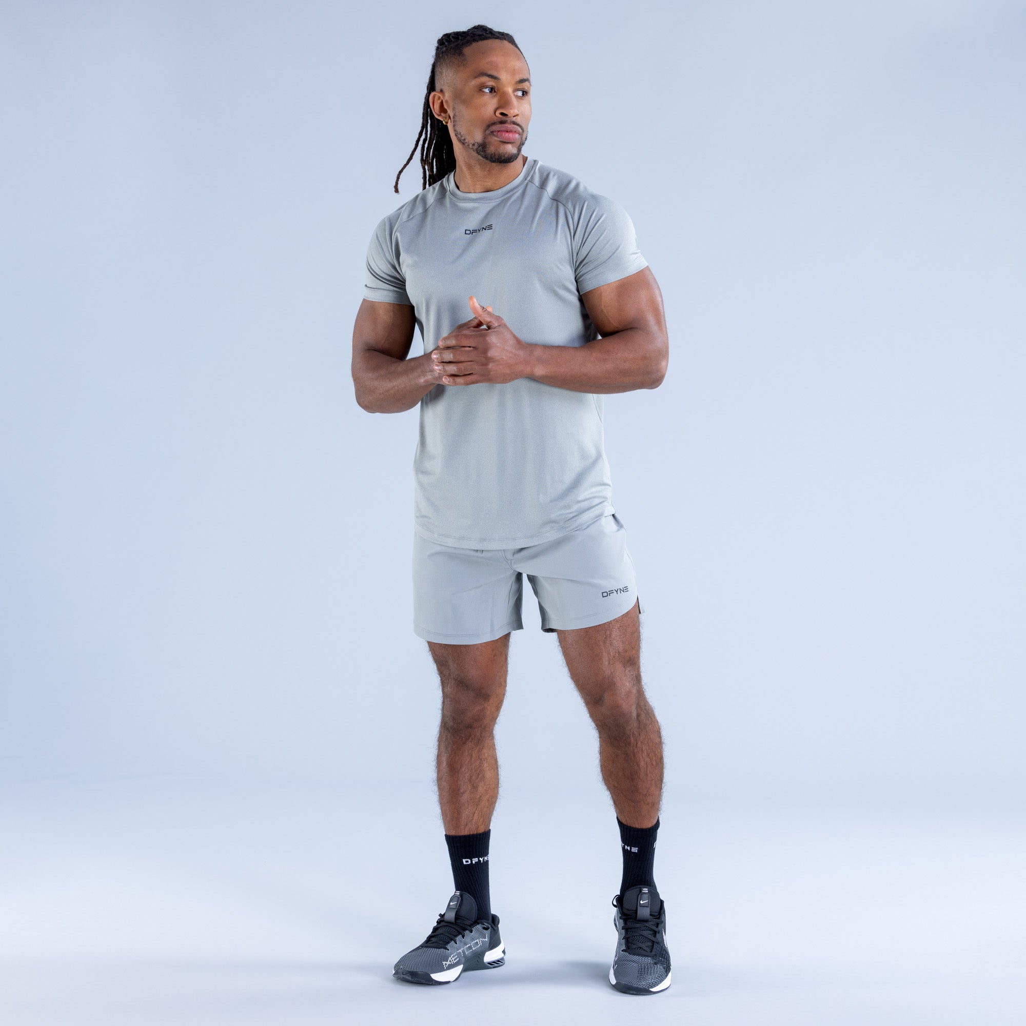 Stealth Training T-Shirt Storm Grey Marl