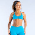 Impact Strappy Bra Glacier