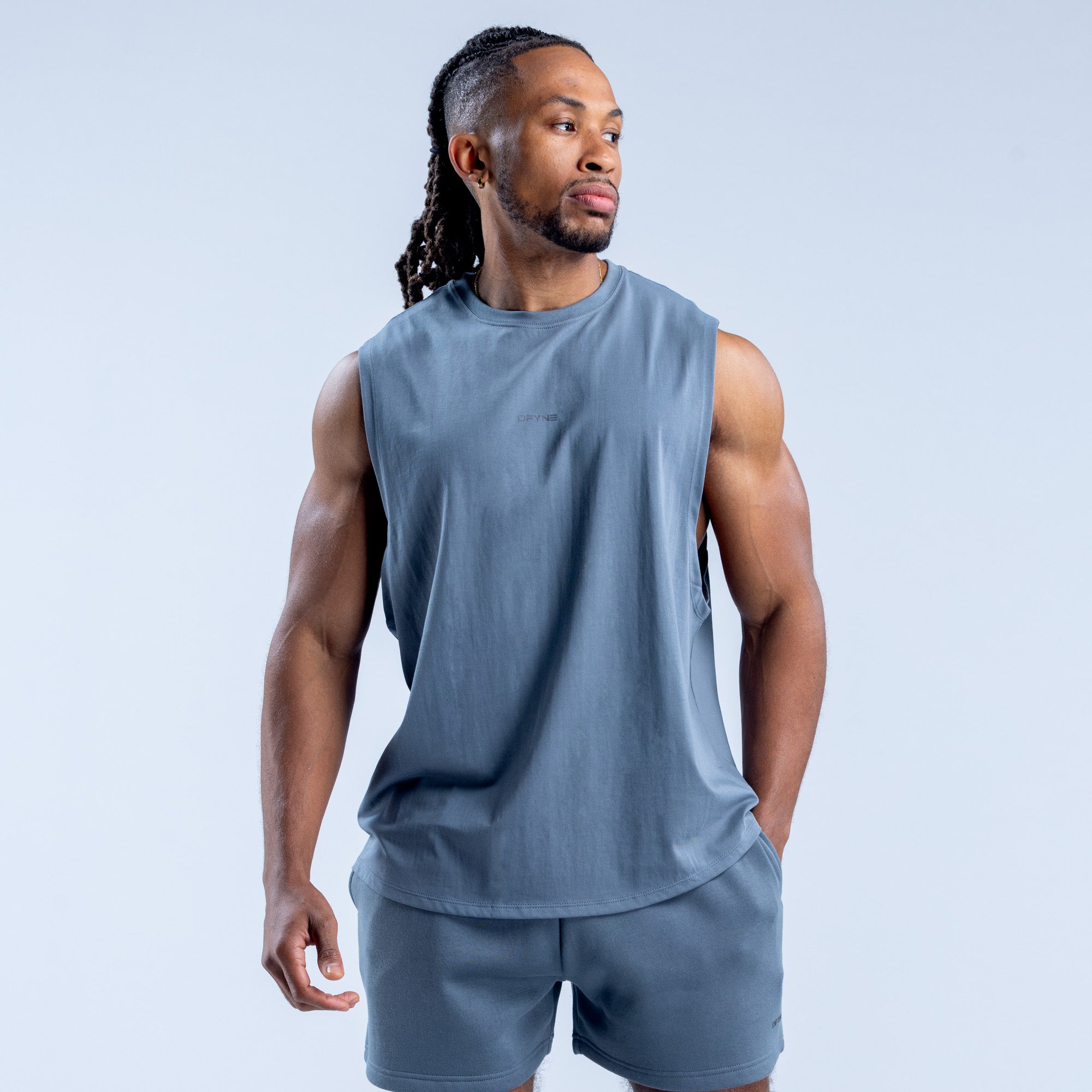 Recharge Tank Slate Grey