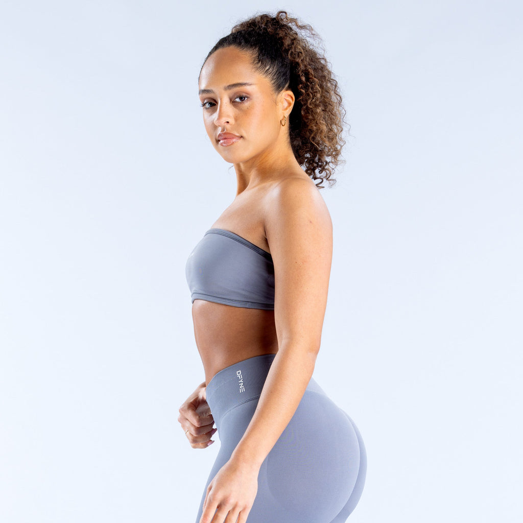 Impact Backless Bandeau Graphite
