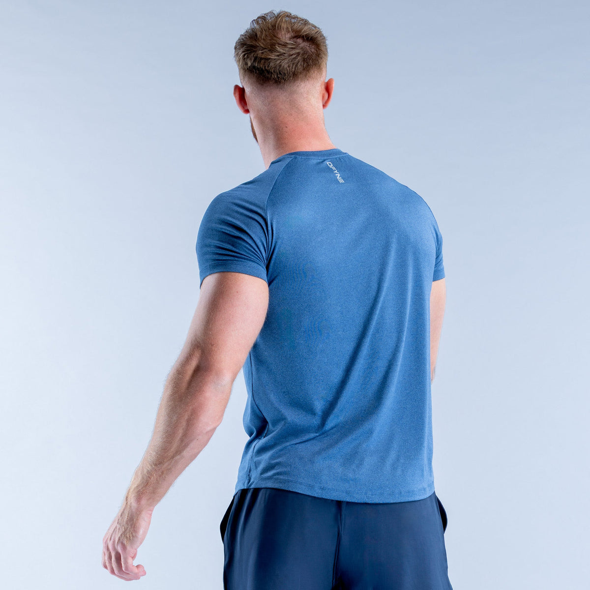 Stealth Training T-Shirt Midnight Blue Marl