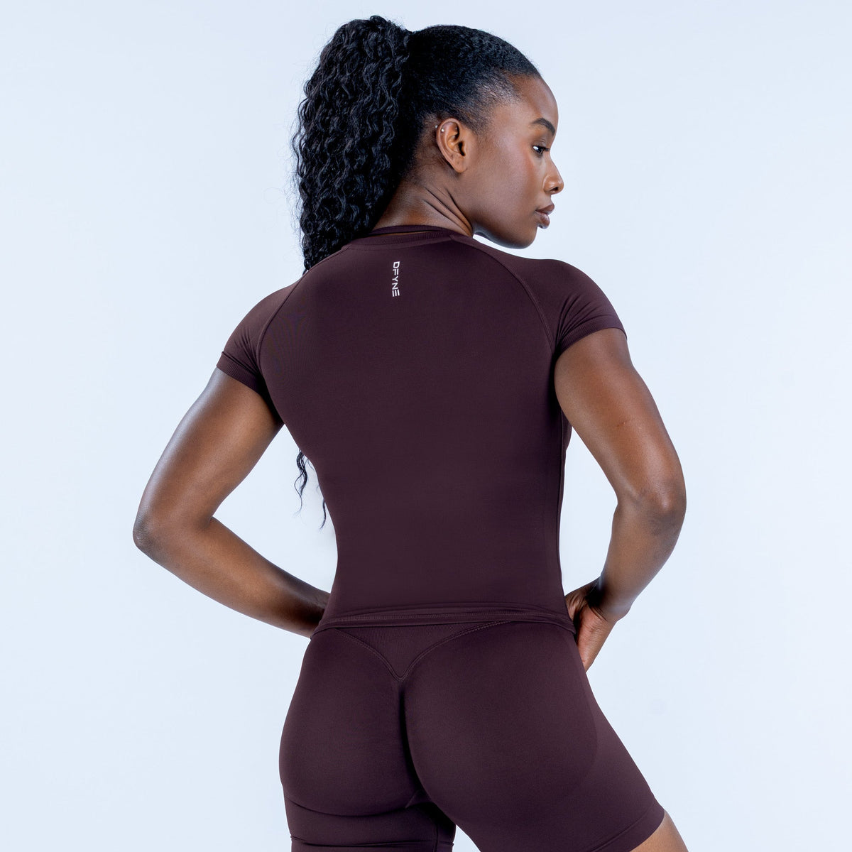Impact Short Sleeve Top Espresso