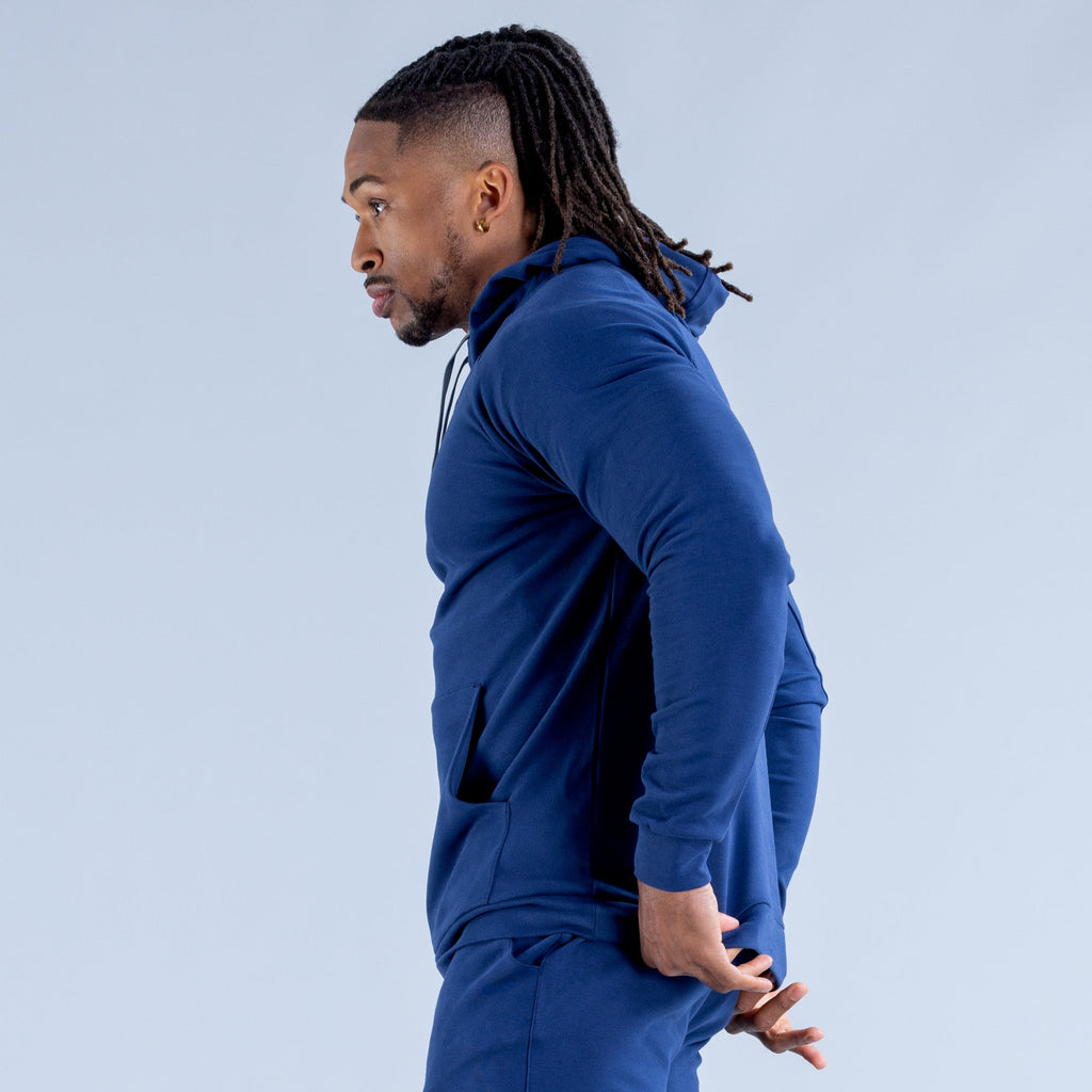 Stealth Midweight Hoodie Midnight Blue