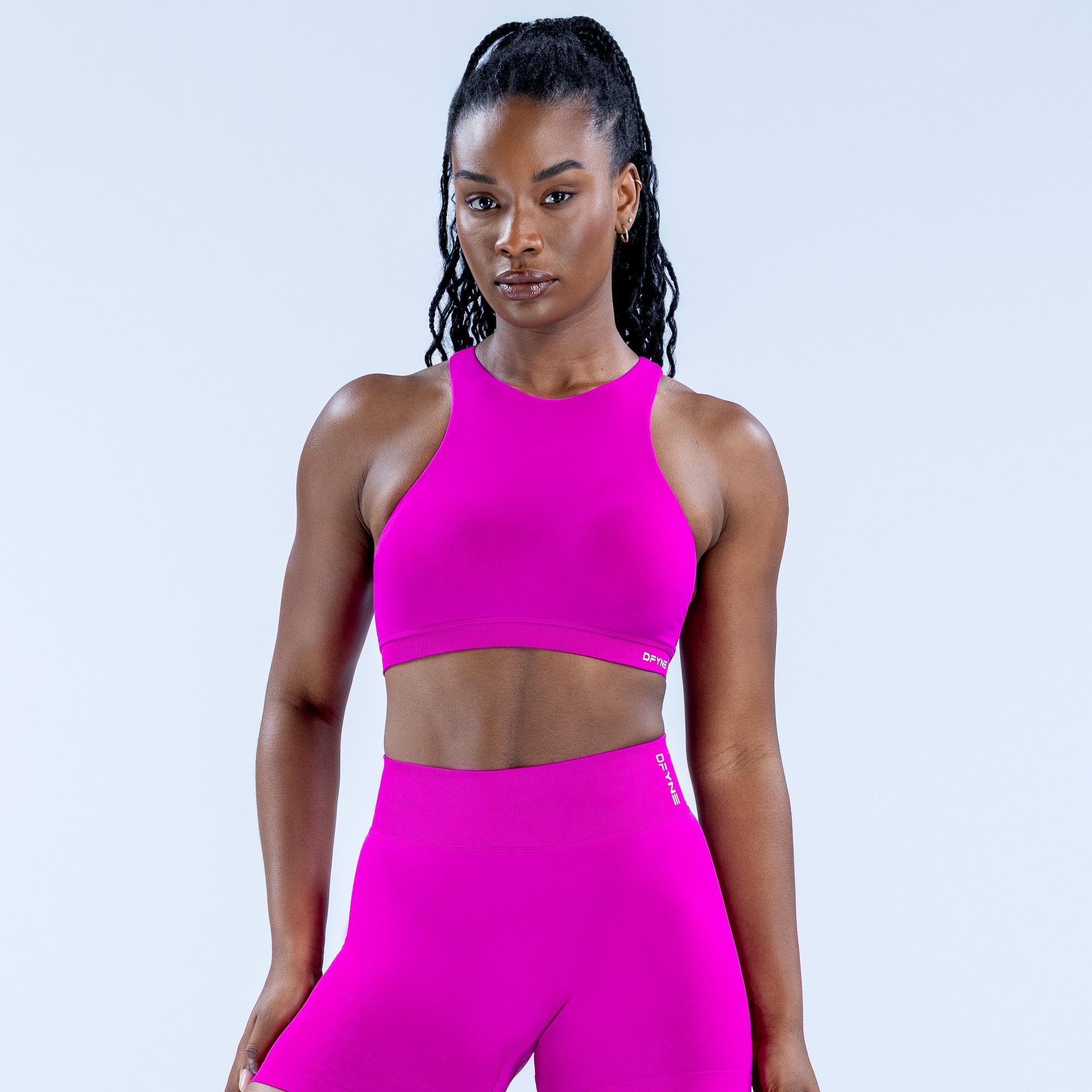 Dynamic Racer Bra Orchid